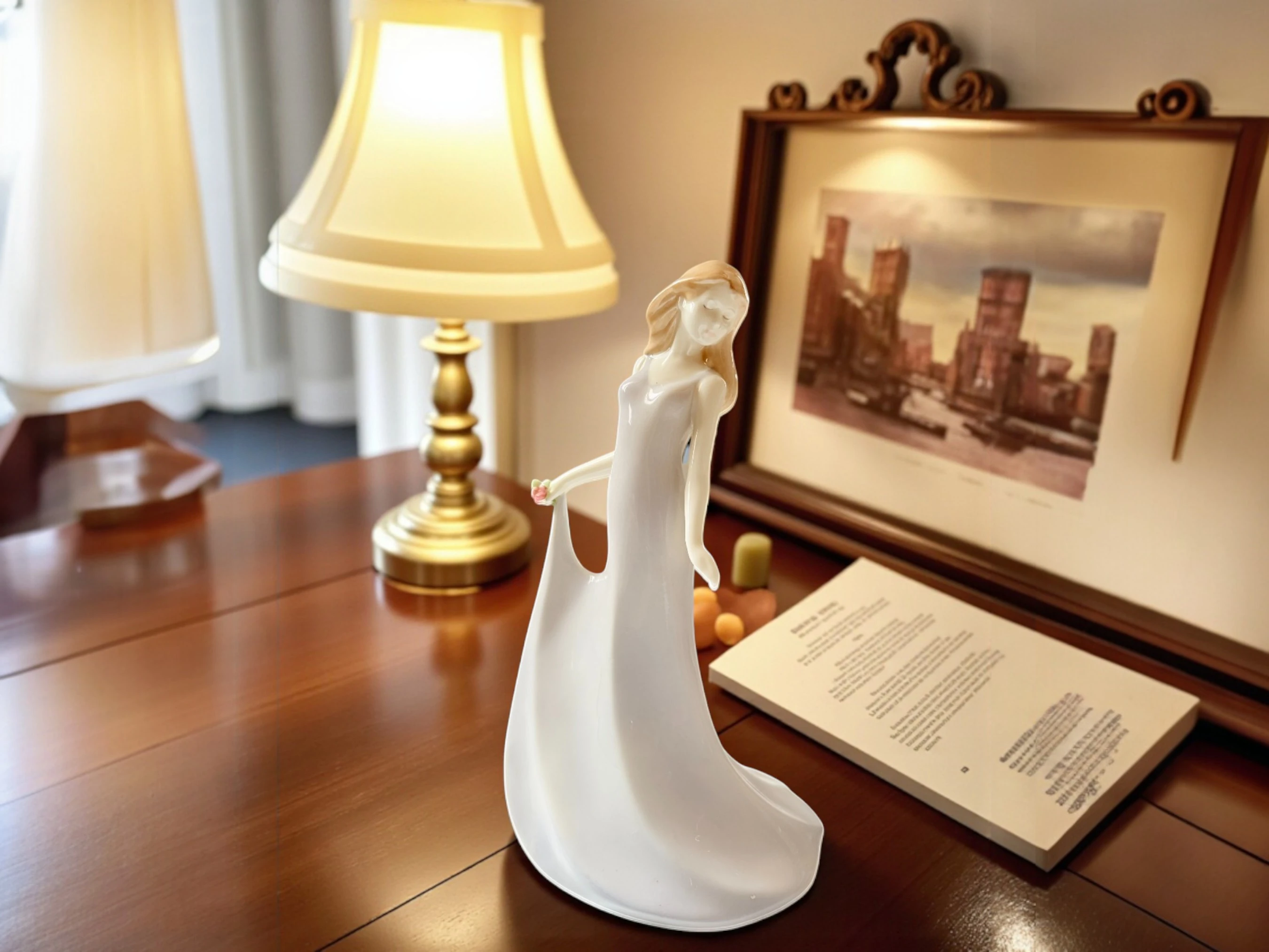 Royal Worcester “For You” Porselen Figür – Moments Collection (2000)