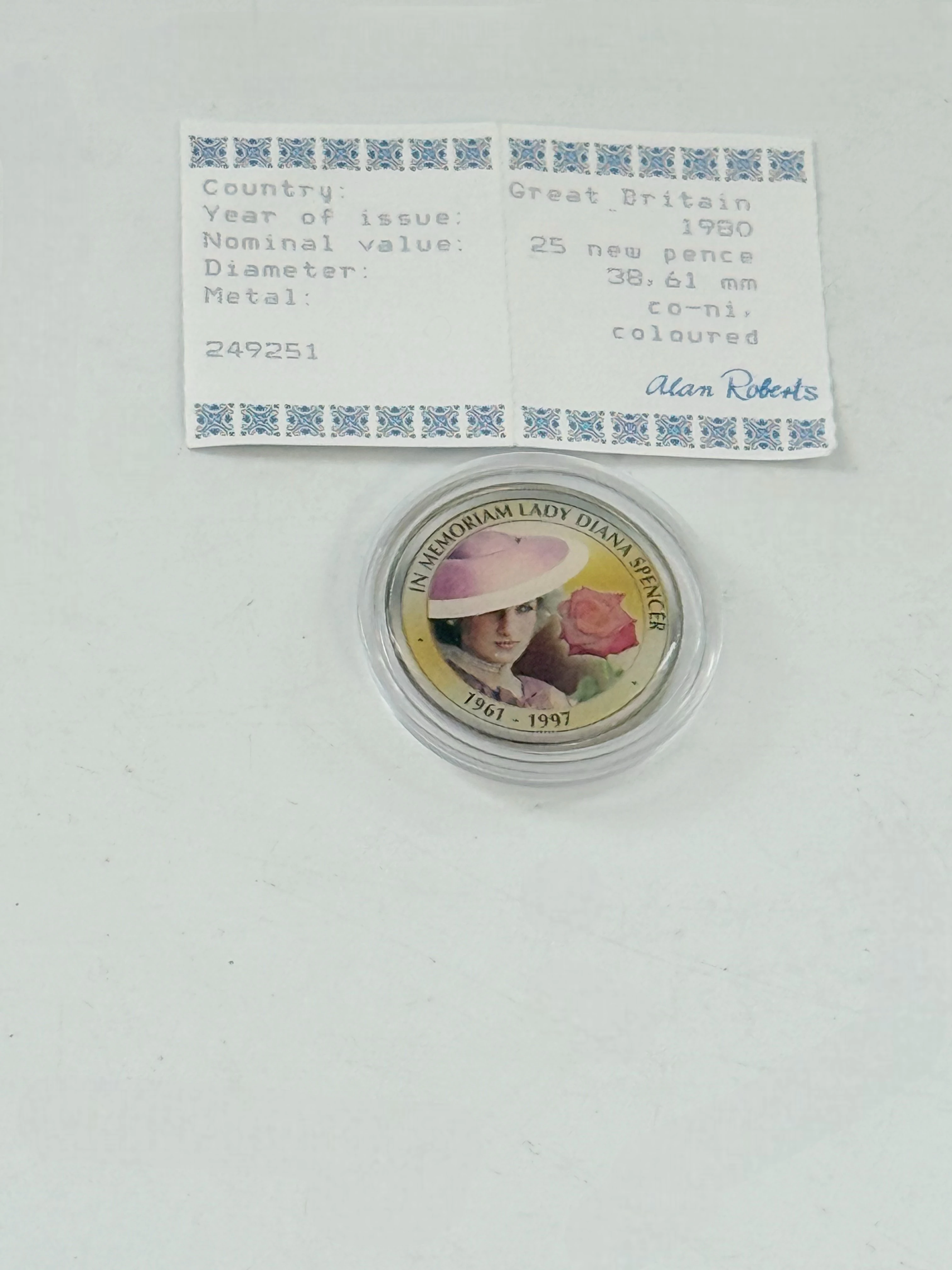 Lady Diana Spencer – In Memoriam  3'lü Koleksiyon Paraları  (Alan Roberts Serisi)