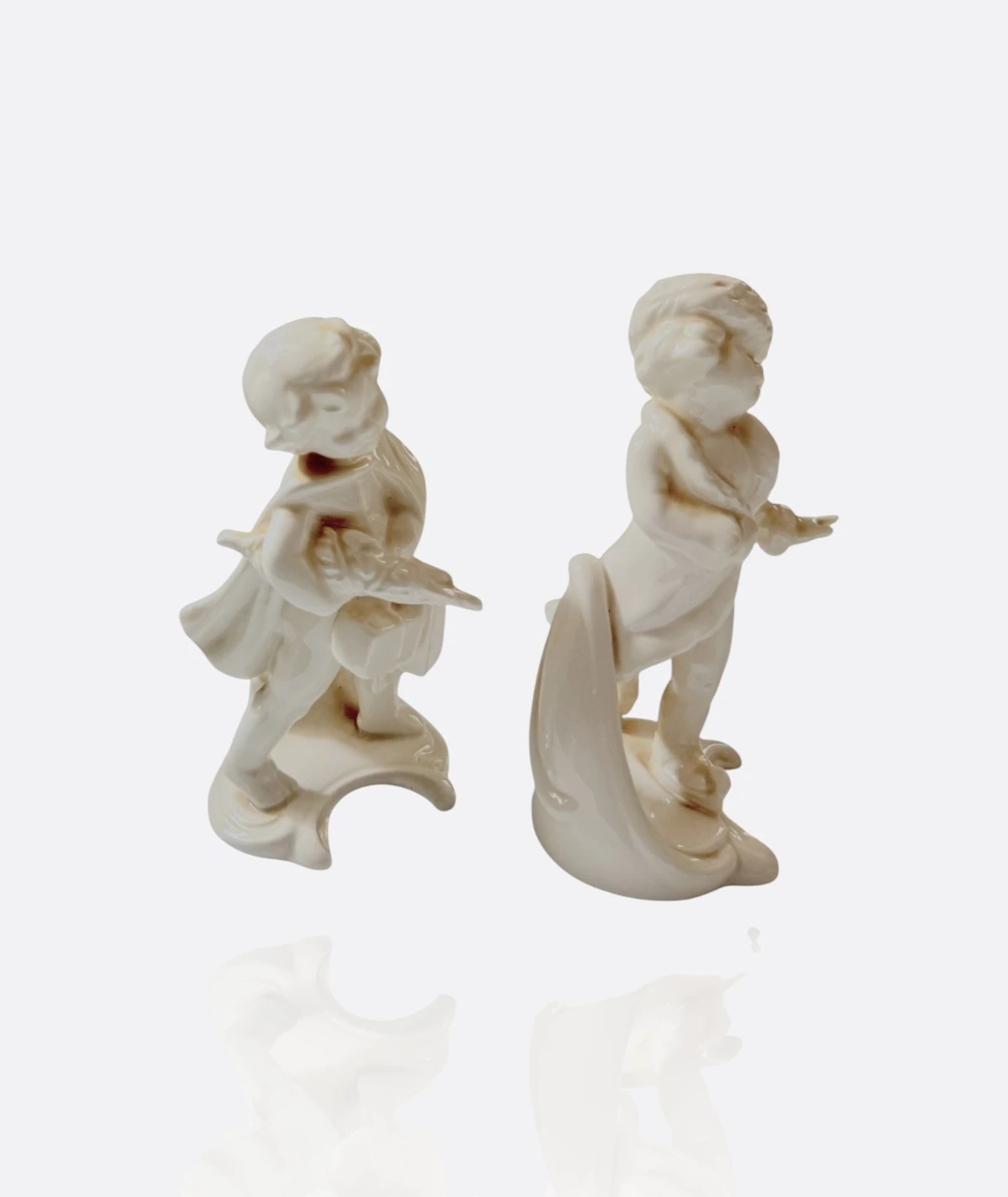 Goebel W. Germany – Rokoko Tarzı Çift  Erkek Figür Seti (1950–1970)