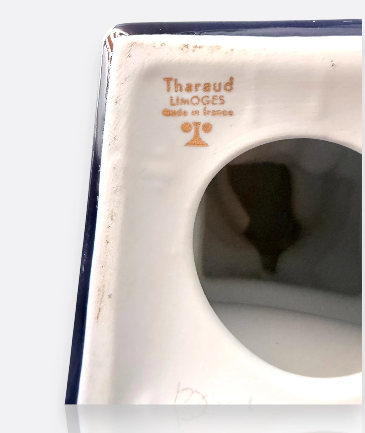 Porcelaines Tharaud Limoges “Mozart” Porselen Büst – Altın Yaldız Kaideli Koleksiyon Parçası