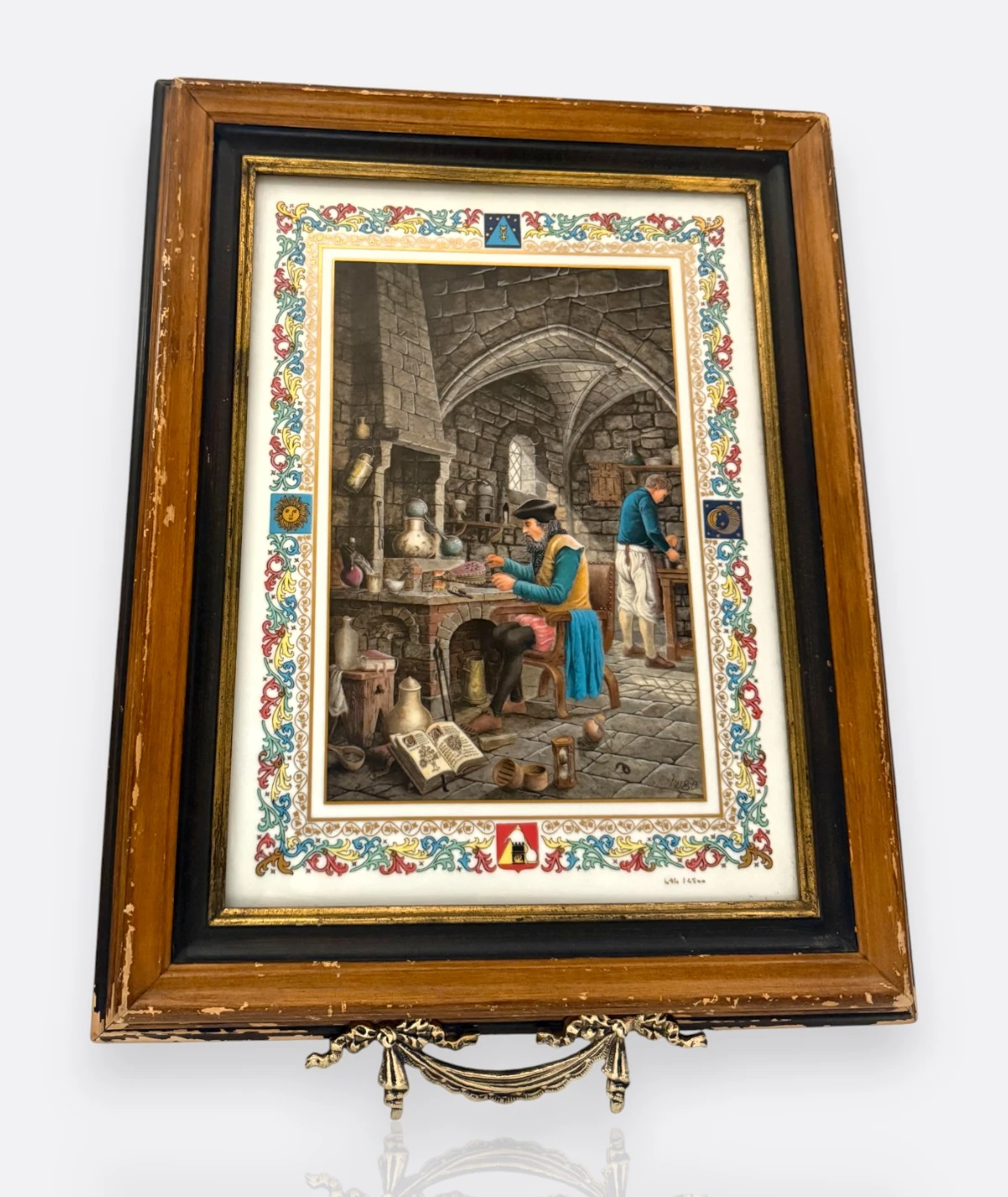 L’Alchimiste – Pierre de Hugo (Décors de Paris, Limoges Porselen, 494/2500)