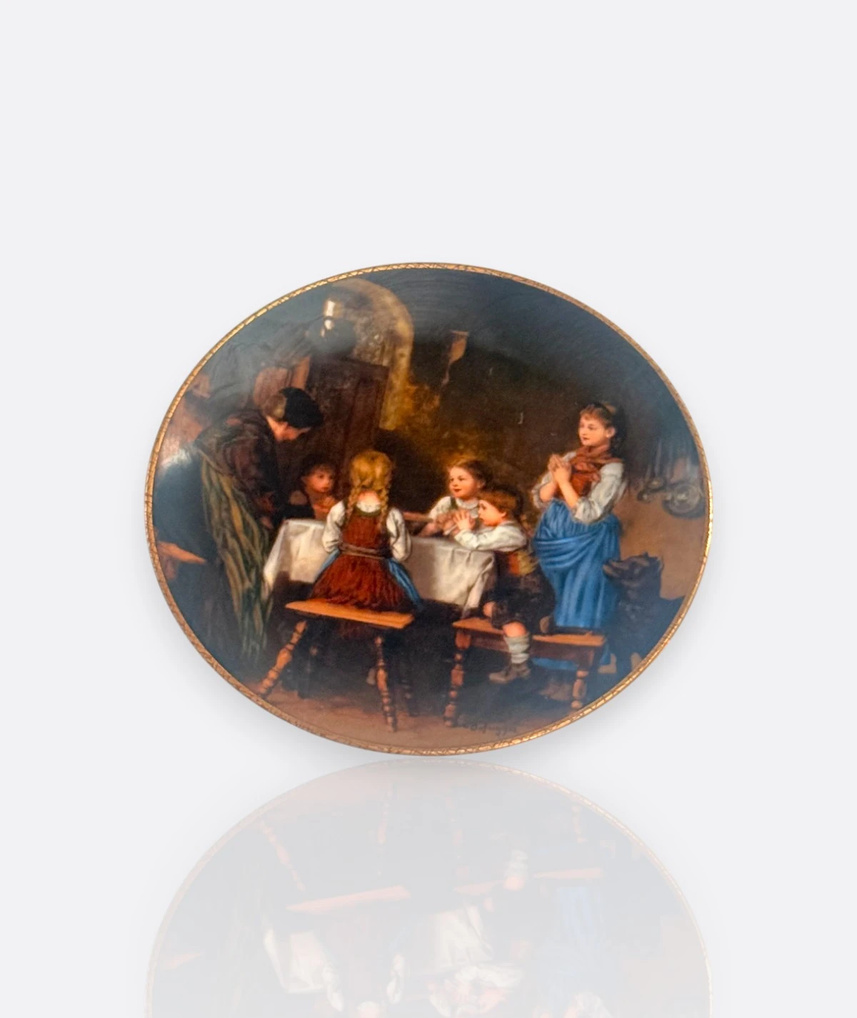 Franz von Defregger Koleksiyon 3'lü  Tabak Seti – Bareuther Bavaria (1990–1991)