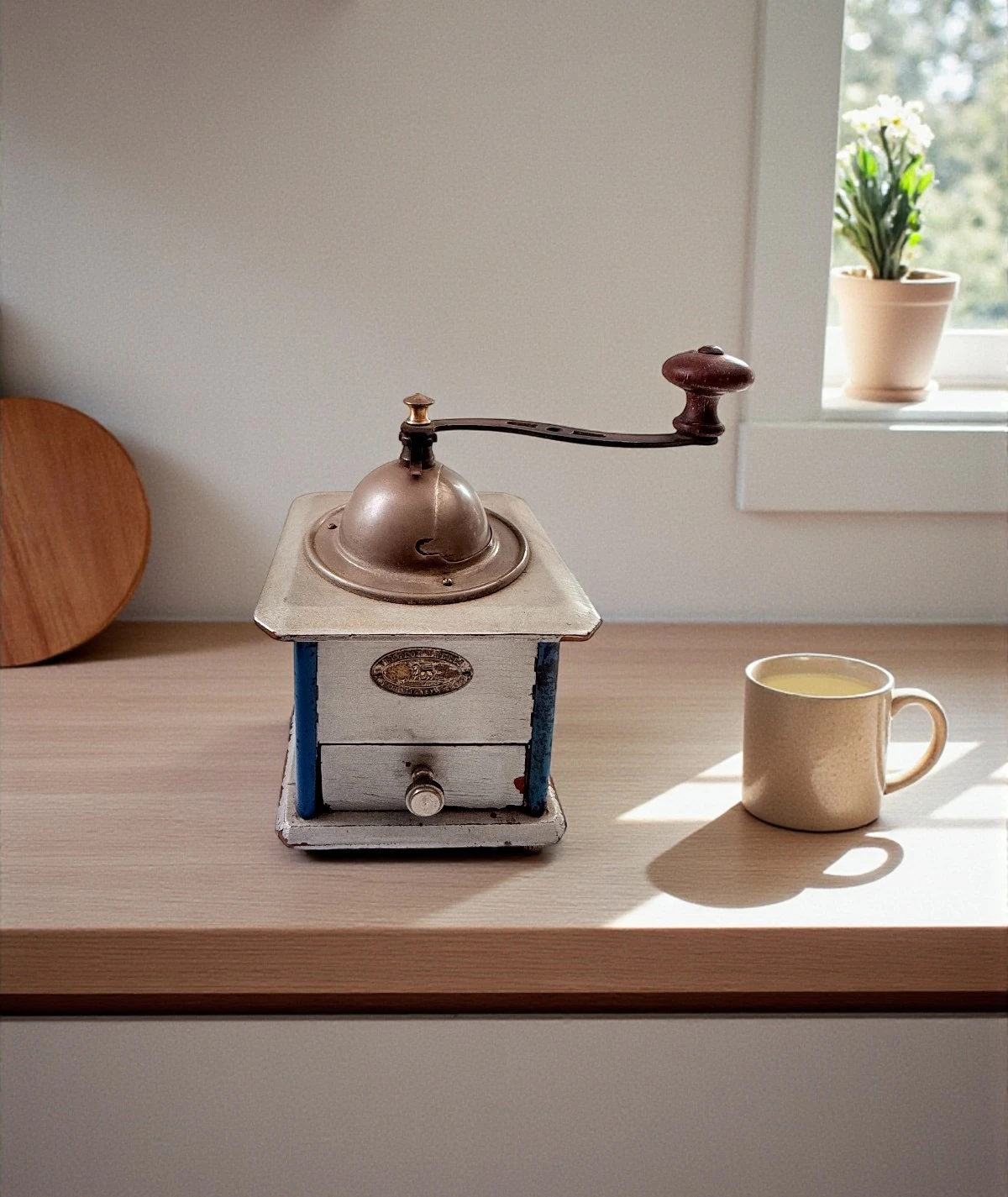 Antika  Peugeot Frères Kahve Değirmeni – Valentigney, Fransa (1940–1955)