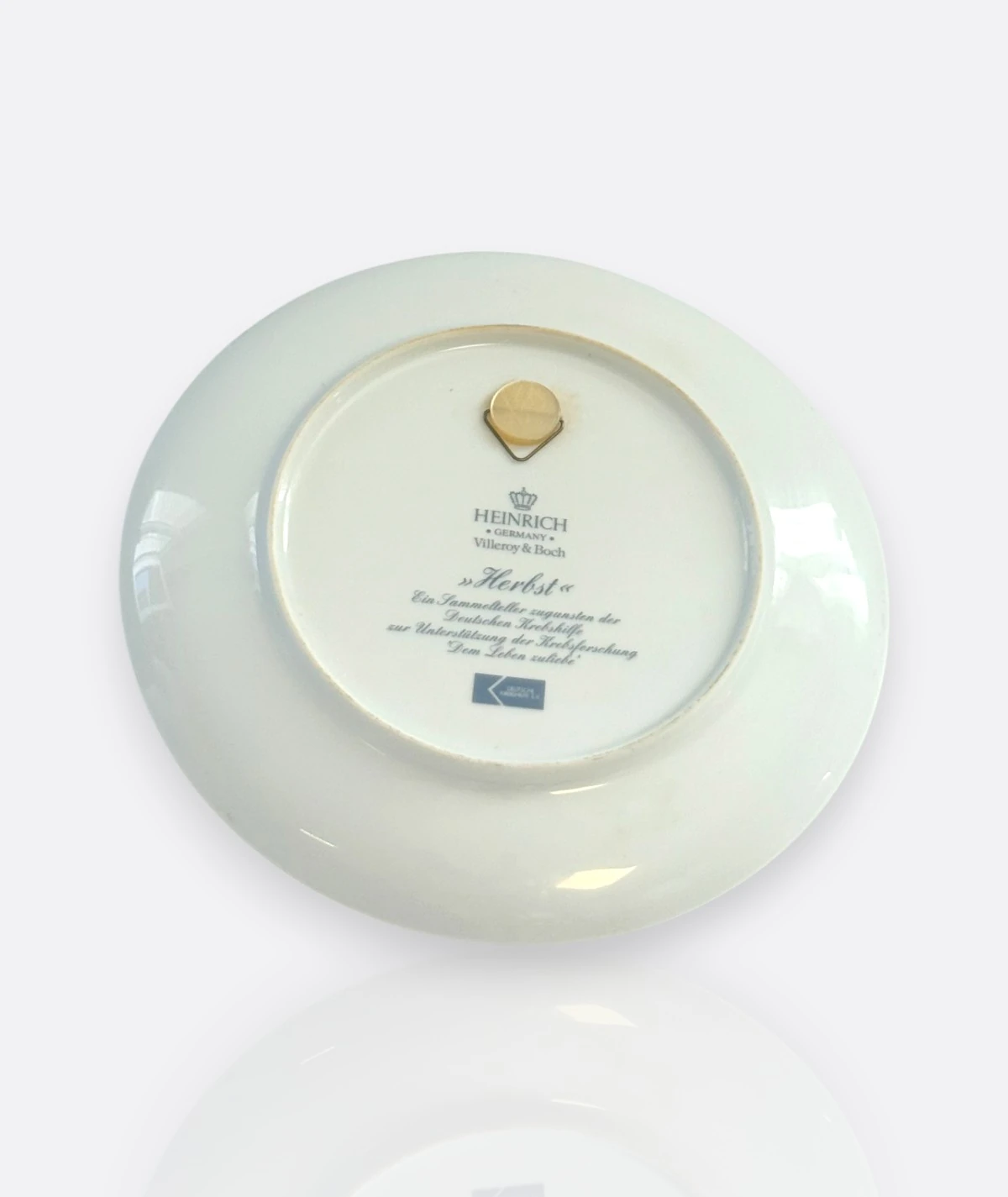 Heinrich Villeroy & Boch – “Herbst” Koleksiyon Tabağı (1981)