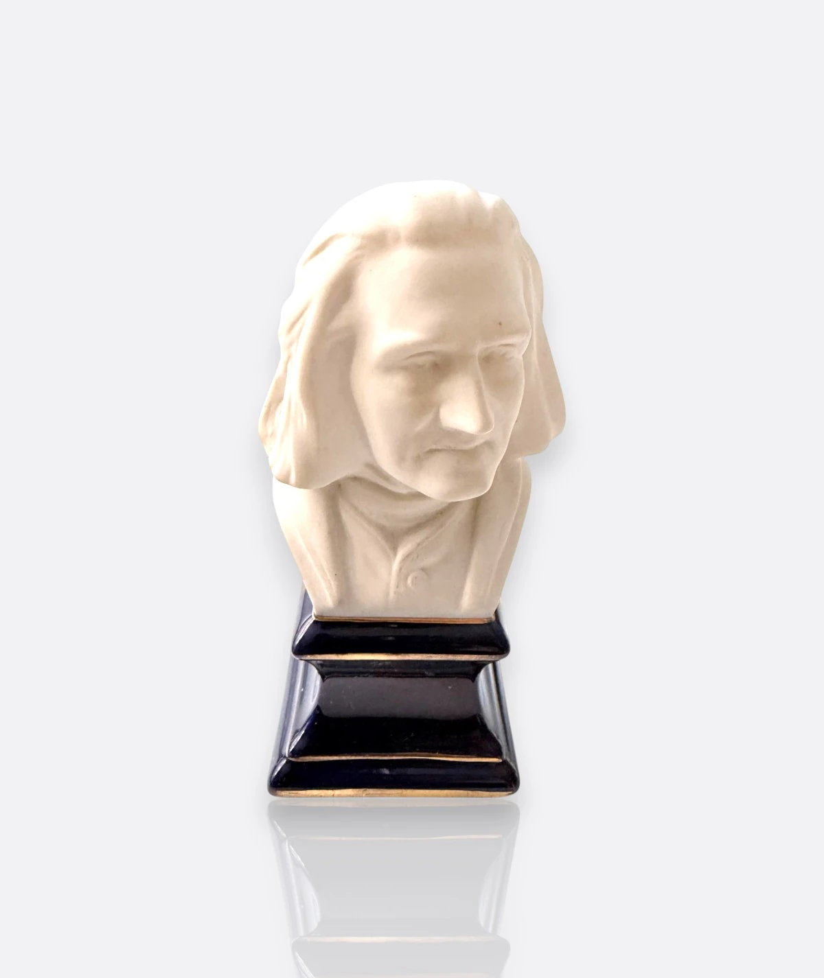 Porcelaines Tharaud Limoges “Franz Liszt” Büstü – Fransız Porselen Koleksiyon Serisi