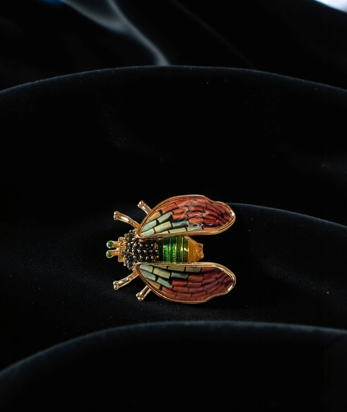 Vintage  Broş – Taş Detaylı Takı