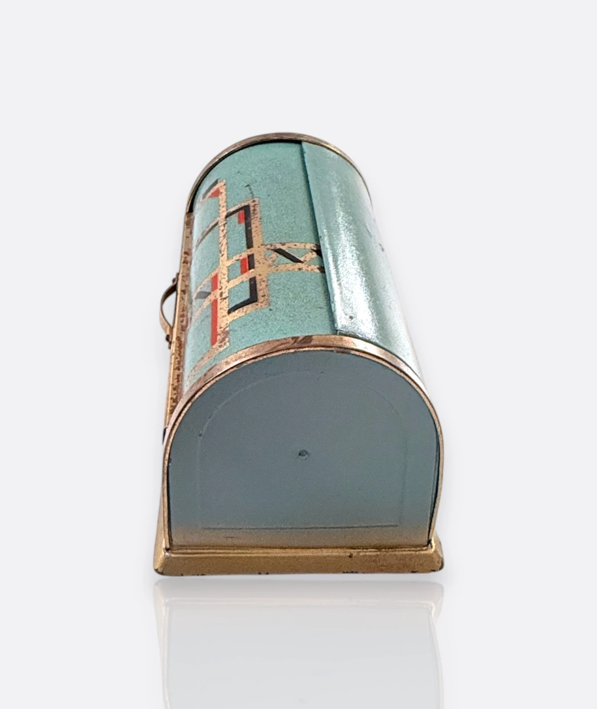 1930’lar Art Deco Dönemi Alman Metal Sigaralık / Puro Kutusu