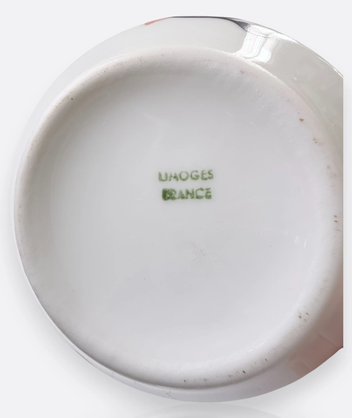 Limoges France El Dekoru Imari Tarzı Kapaklı Porselen Kutu