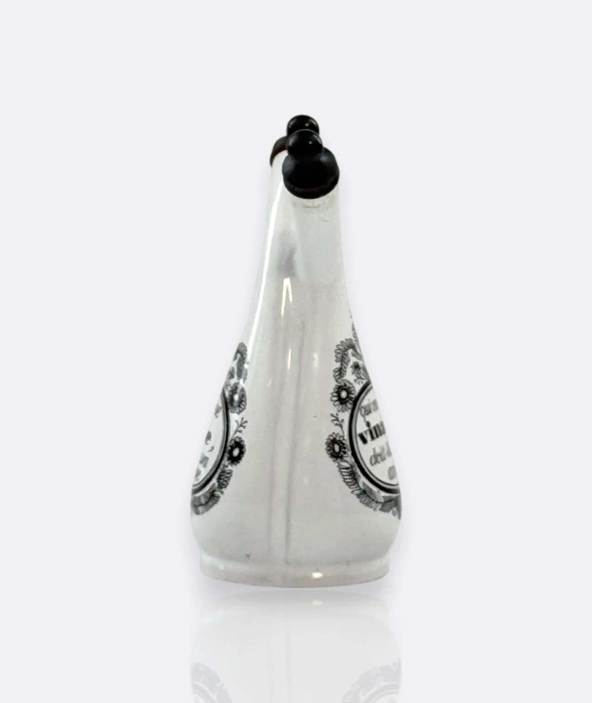 Çift Ağızlı Vinegar & Oil Seramik Şişe - Estello Italy 