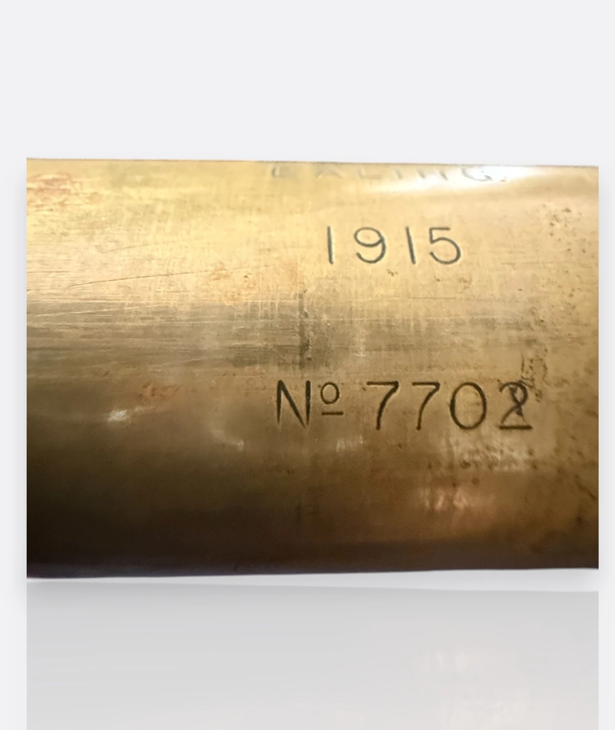 1. Dünya Savaşı (1915) | W. Ottway & Co. Ltd. | İngiliz Subay Teleskopu