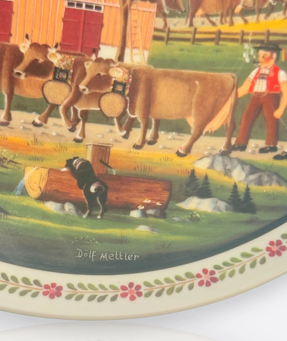 Langenthal “Alpfahrt” Koleksiyon Tabağı (1981)