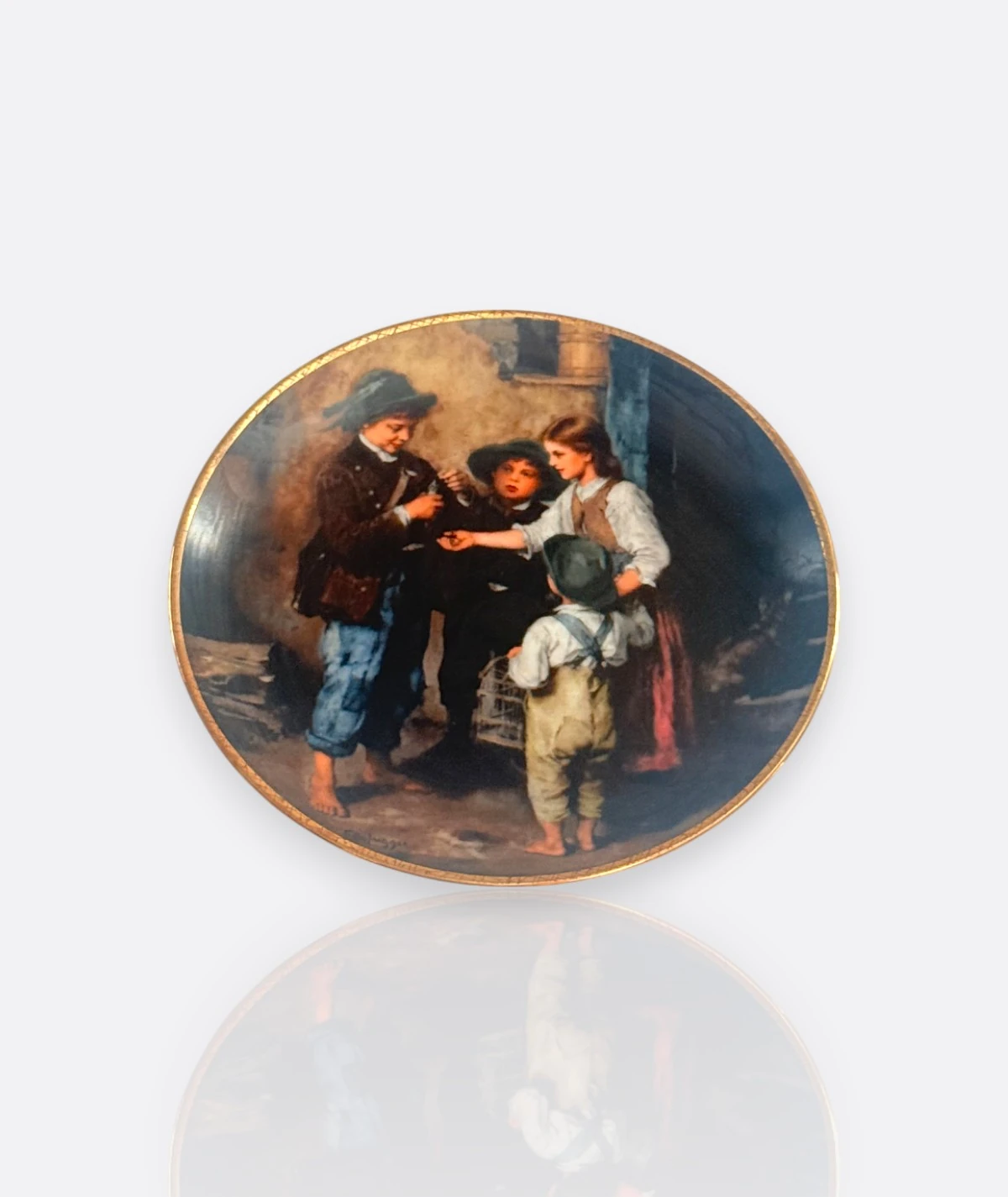 Franz von Defregger Koleksiyon 3'lü  Tabak Seti – Bareuther Bavaria (1990–1991)