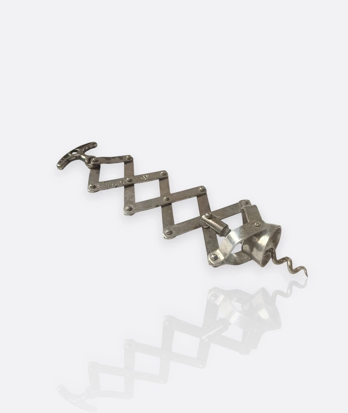 Antika Mekanik “Zig-Zag” Tirbuşon – Concertina System, Fransa (1920–1940)