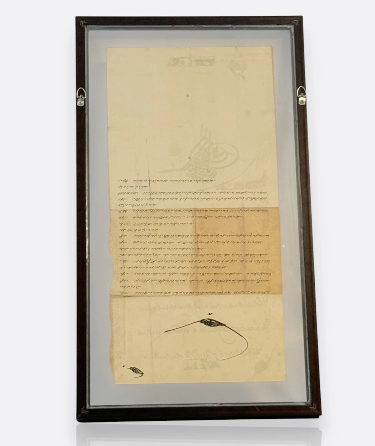 II. Abdülhamid Dönemi – Osmanlı İmtiyaz Madalyası Beratı (Tuğralı, 19. Yüzyıl Sonu)