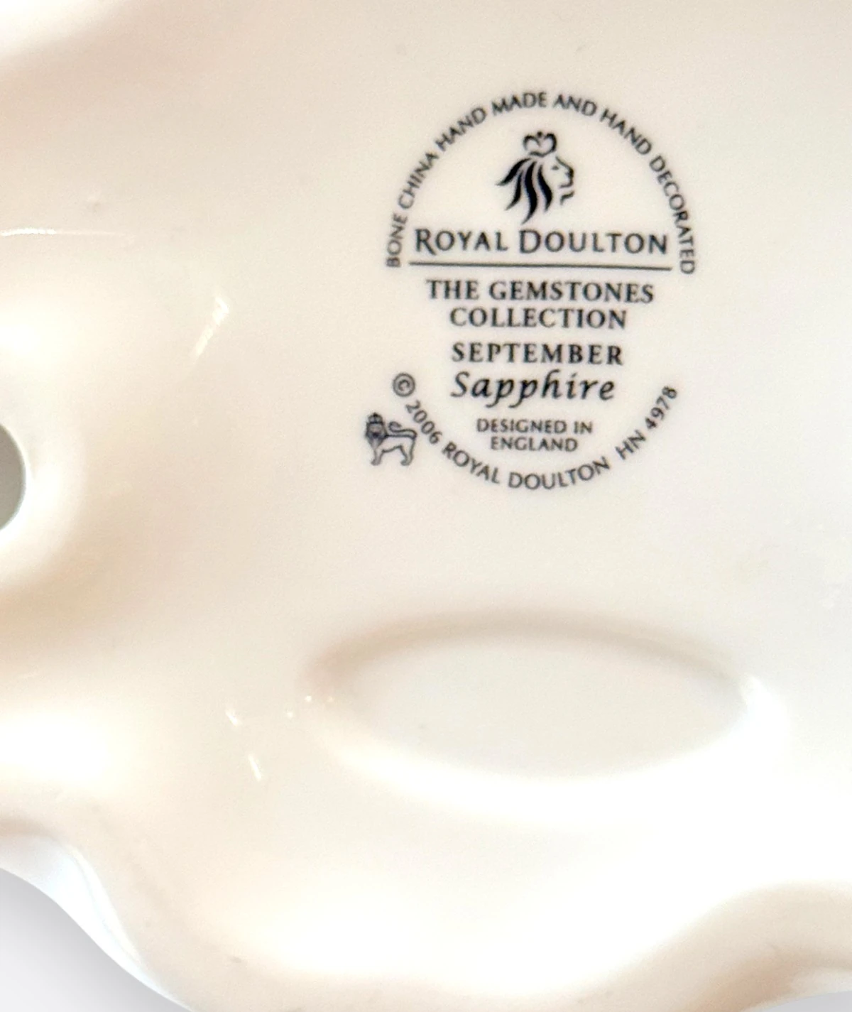 Royal Doulton –  Porselen Figür“September (Sapphire)” – The Gemstones Collection (2006)