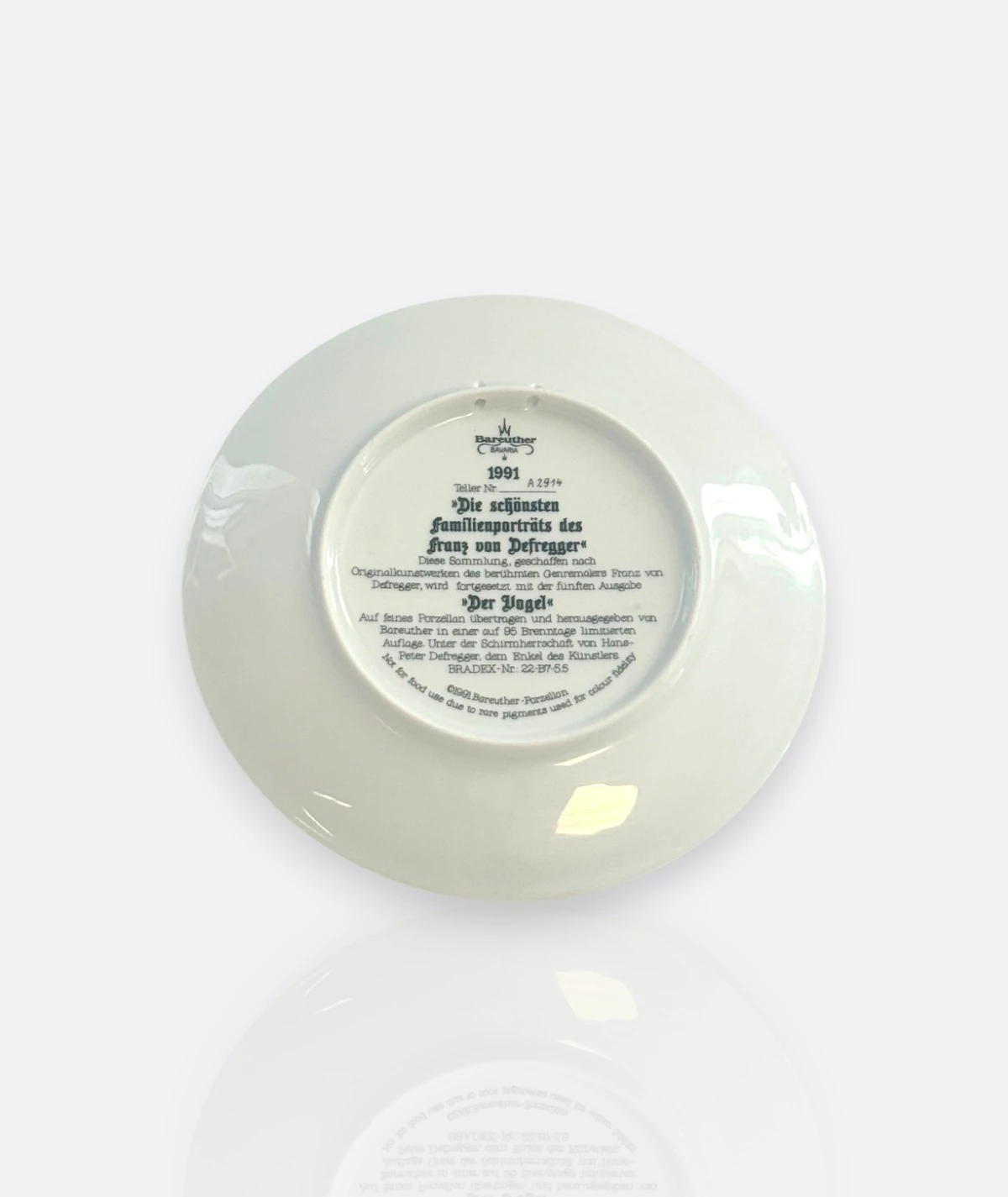 Franz von Defregger Koleksiyon 3'lü  Tabak Seti – Bareuther Bavaria (1990–1991)