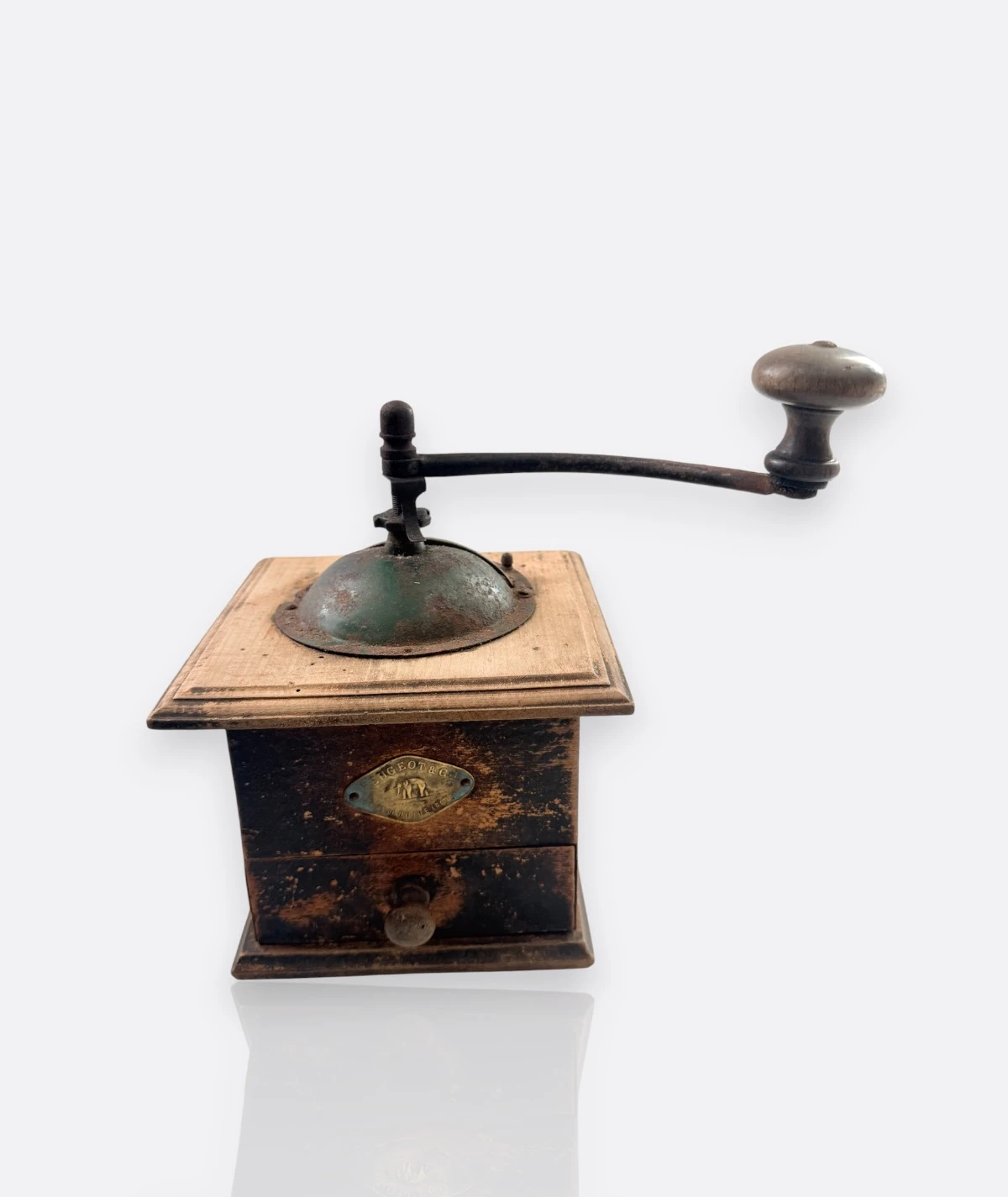 Antika Peugeot & Cie Kahve Değirmeni – Pont-de-Roide, Fransa (1890–1910)