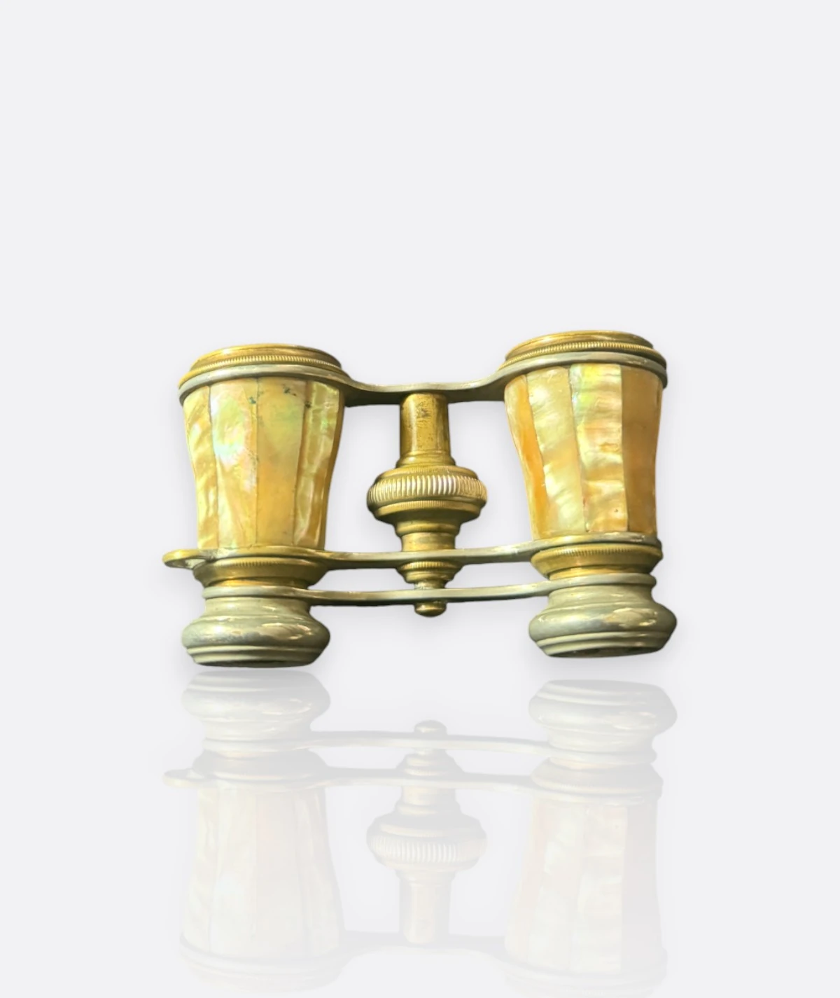 Antik Sedef Kaplama Opera Dürbünü – 19. yy Tarzı Vintage