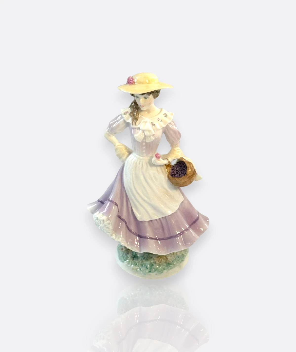 Royal Worcester “Autumn” –  Porselen FigürThe Four Seasons Collection (1991)
