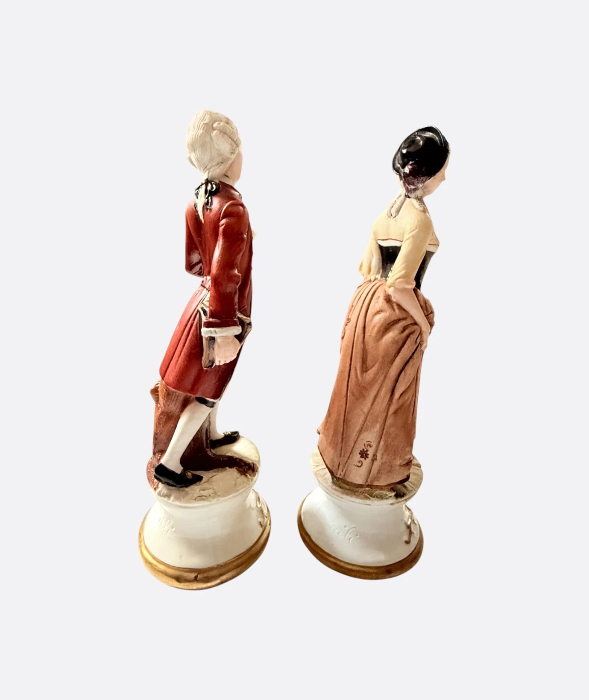 Capodimonte  Rokoko Figür Çifti – Porcelain of Italy Ltd. (1950’ler)