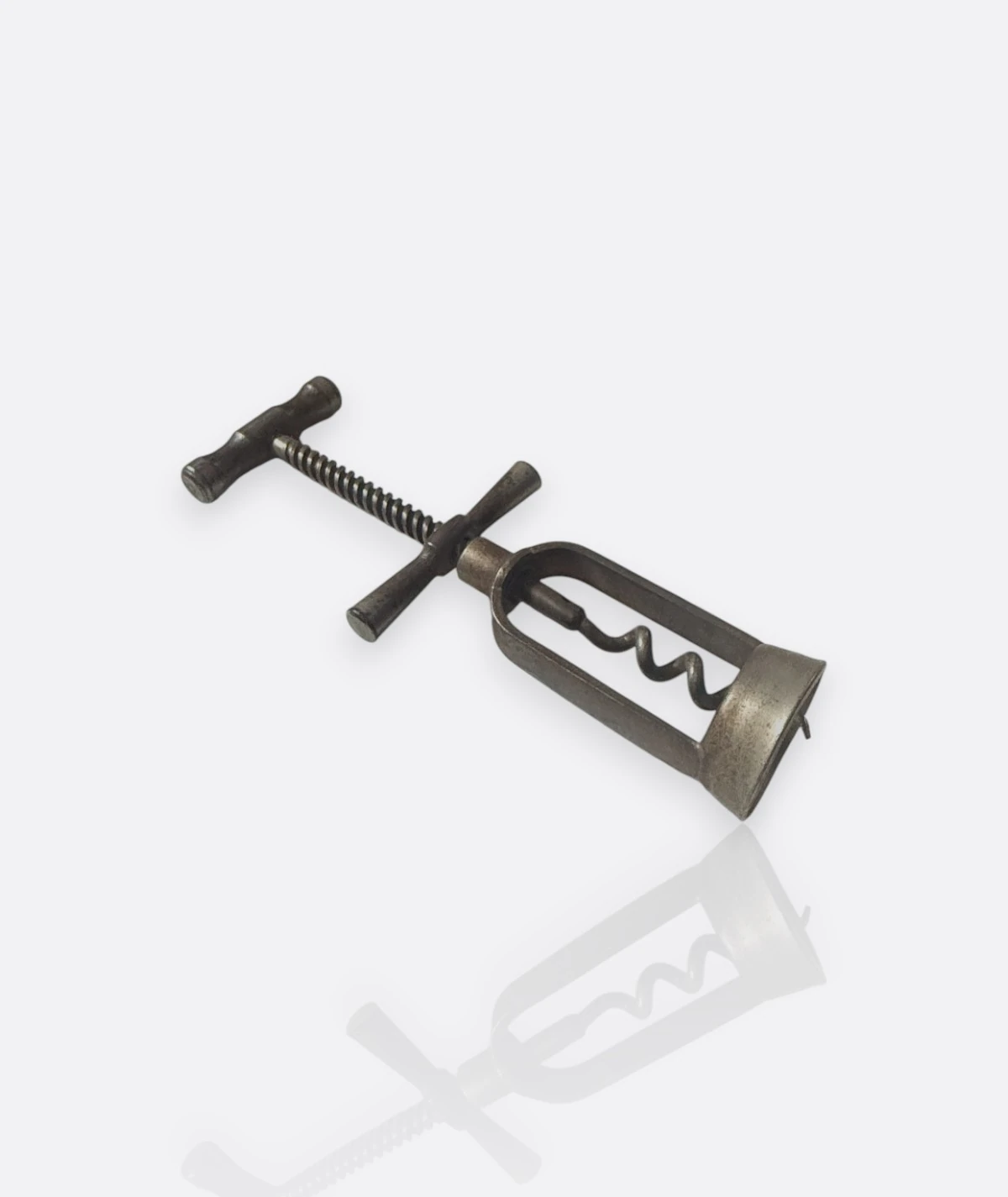 Antika Metal Kafes Tirbuşon –  (Cage Corkscrew / Straight Pull Type)