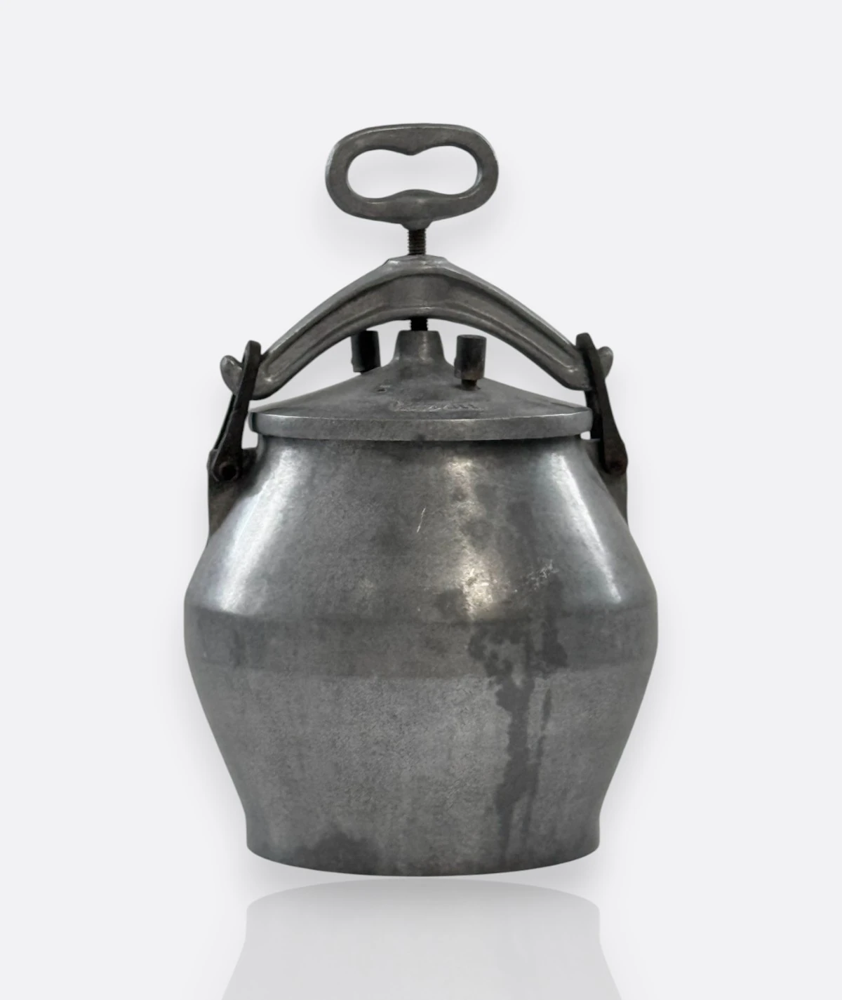 Antika Alüminyum Basınçlı Tencere – 1940’lar (Erken Düdüklü Tencere)