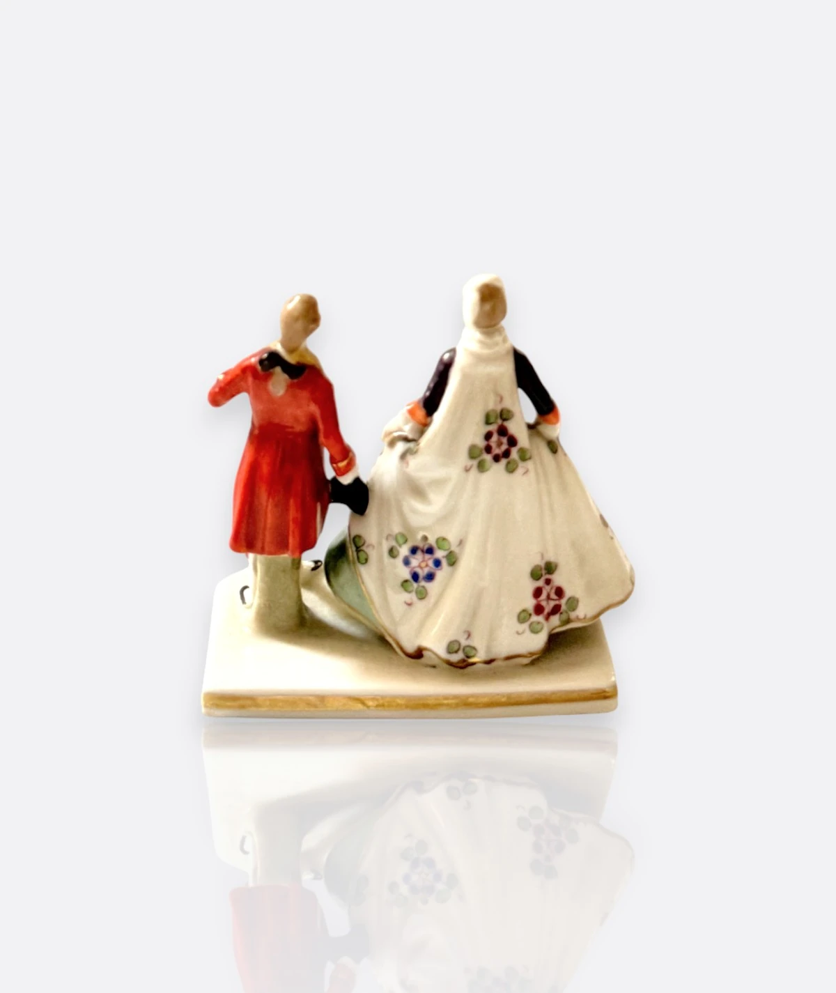 Minyatür  Rokoko Çifti (Napoleon Marked)