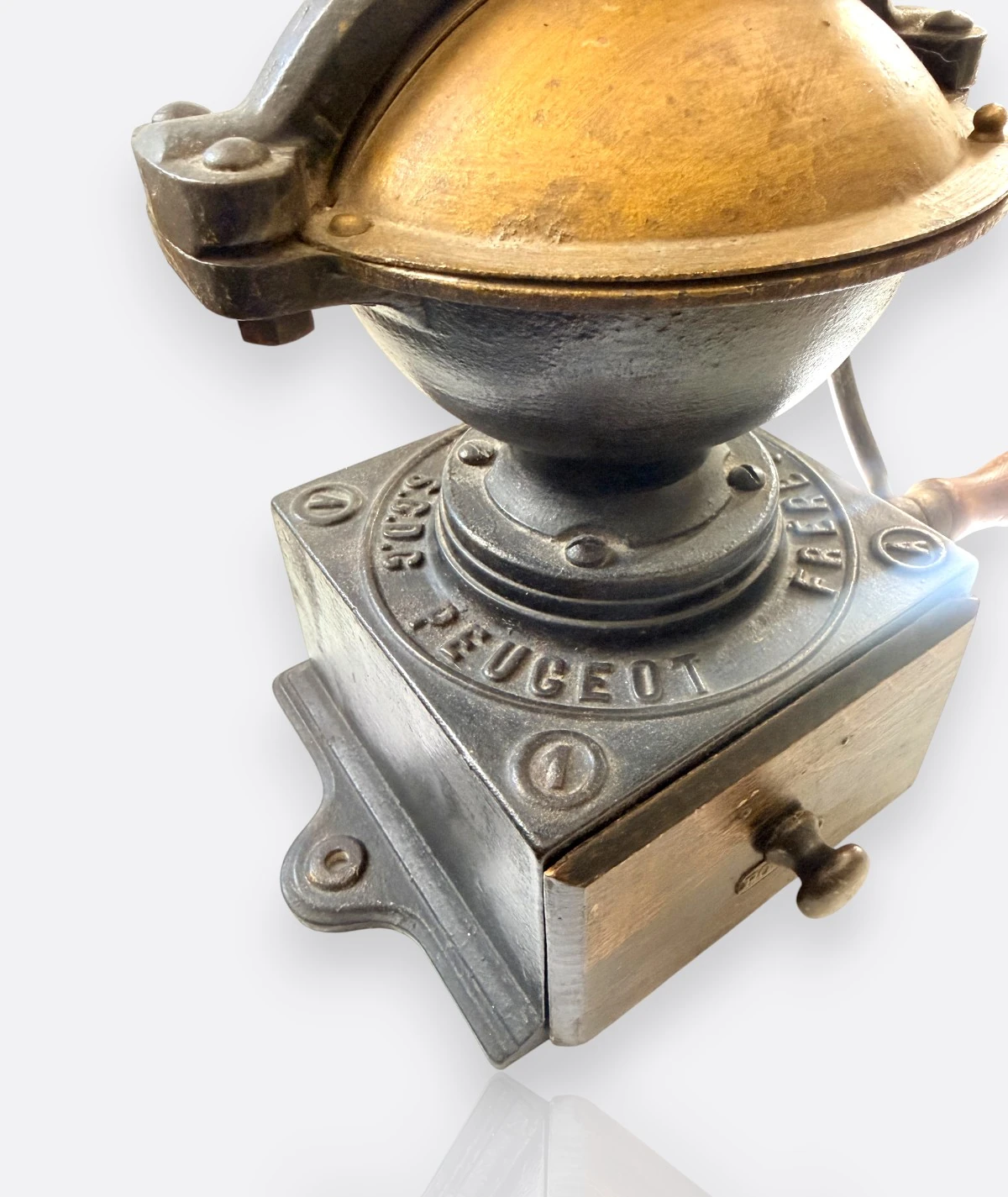 Antika Peugeot Frères Kahve Değirmeni – Fransa, 1900 civarı