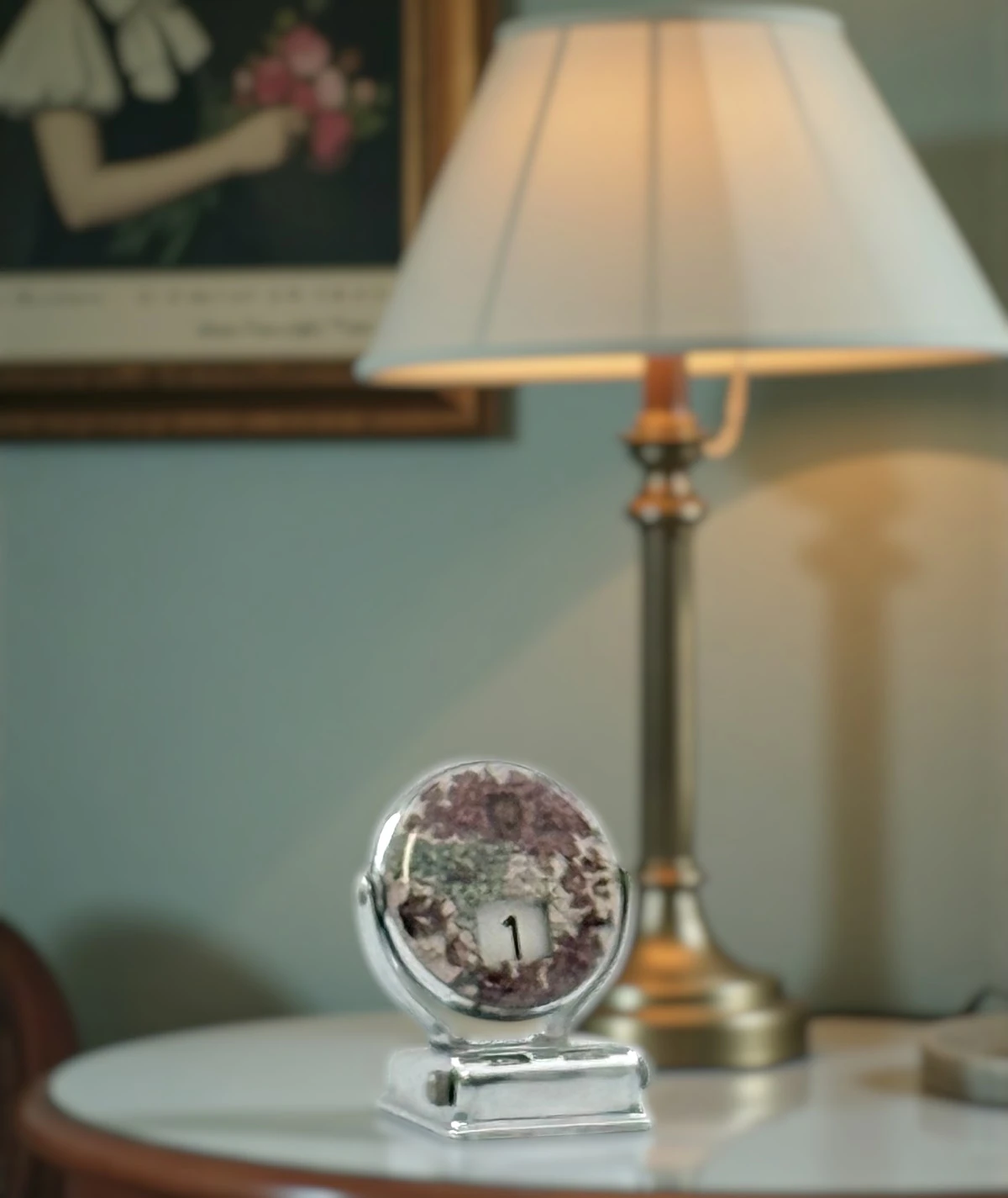 Mekanik Masa Takvimi – Harita Desenli (1960’lar)