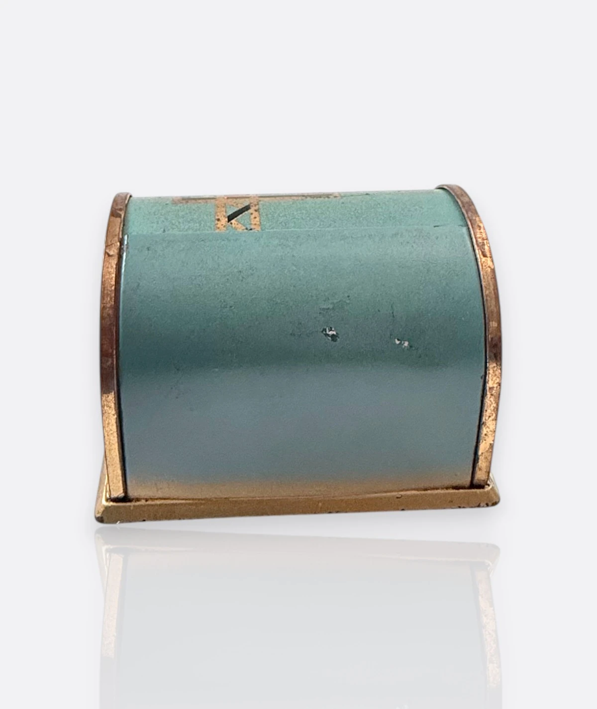 1930’lar Art Deco Dönemi Alman Metal Sigaralık / Puro Kutusu