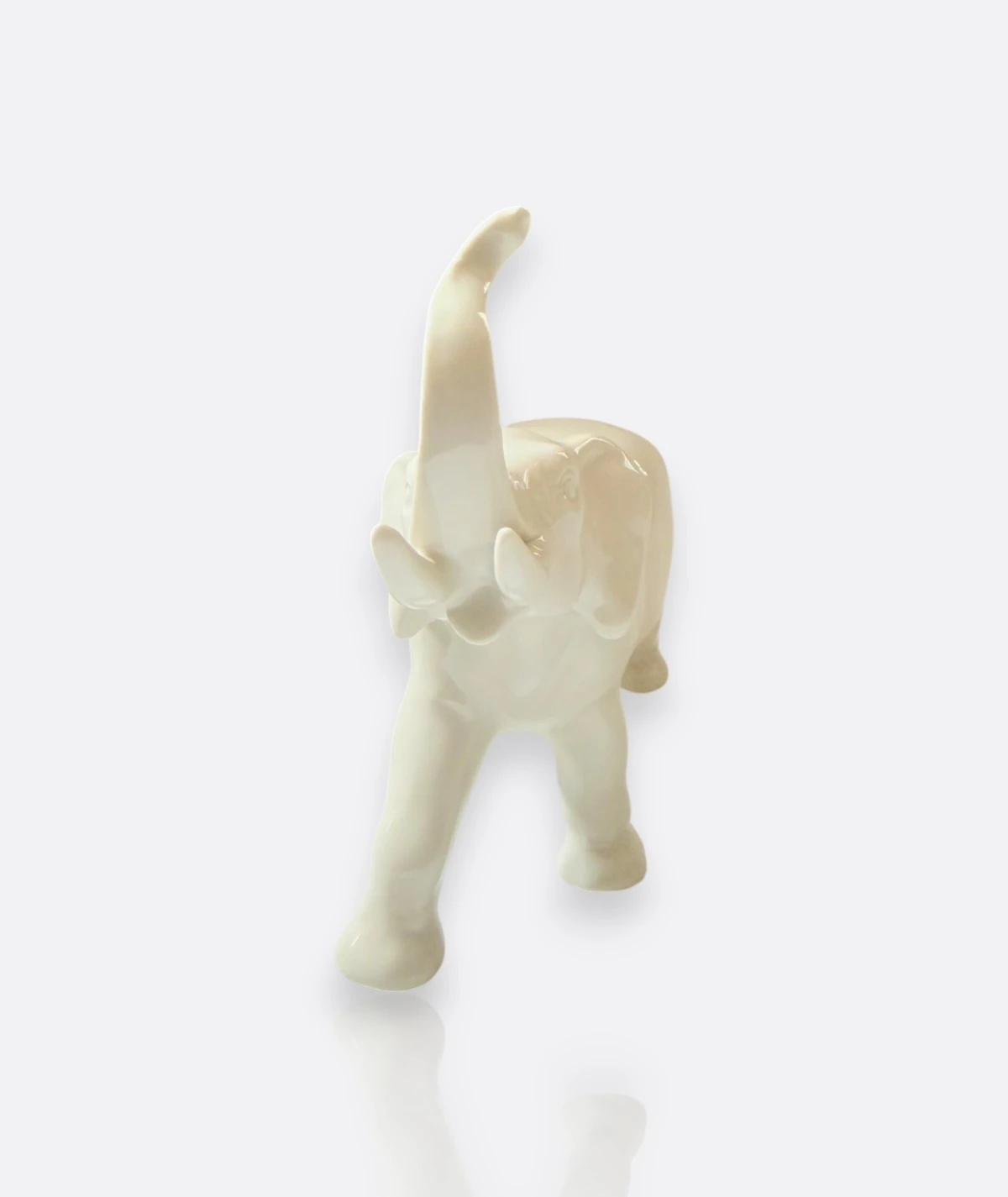 Wallendorf 1764 Almanya – El Yapımı Porselen Fil Figürü