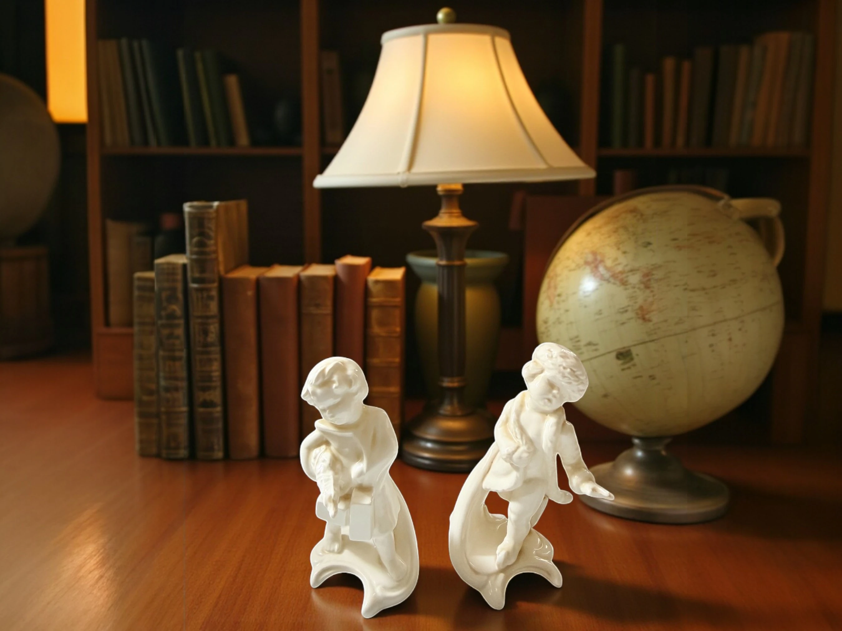 Goebel W. Germany – Rokoko Tarzı Çift  Erkek Figür Seti (1950–1970)