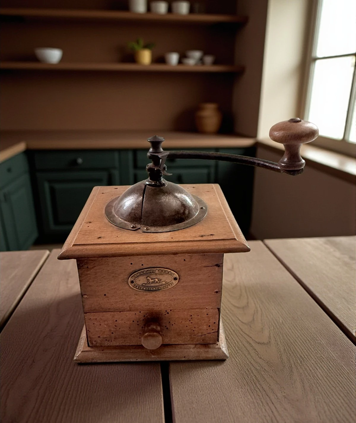 Antika Peugeot Frères Kahve Değirmeni – Valentigney, Fransa (1905–1930)