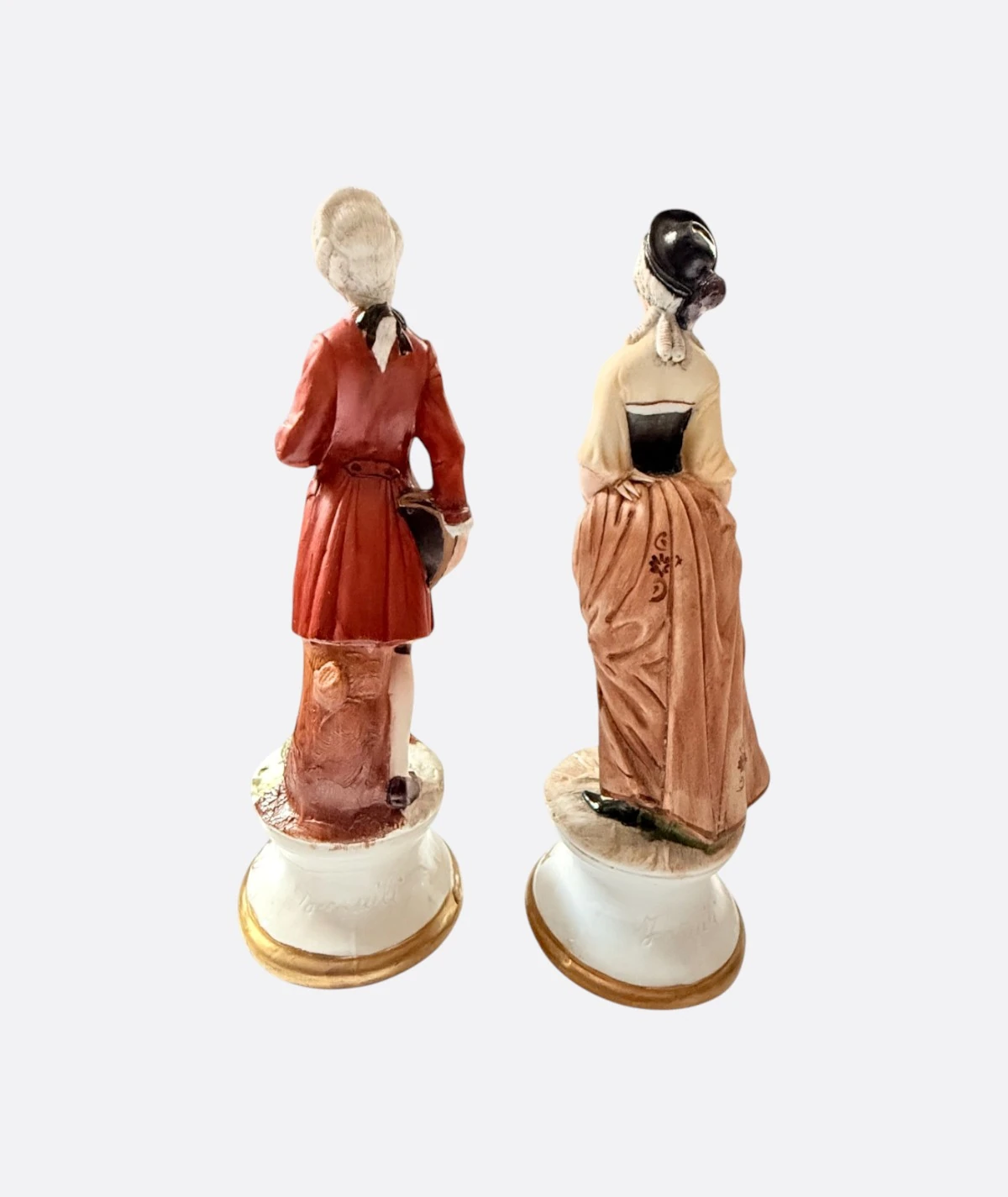 Capodimonte  Rokoko Figür Çifti – Porcelain of Italy Ltd. (1950’ler)