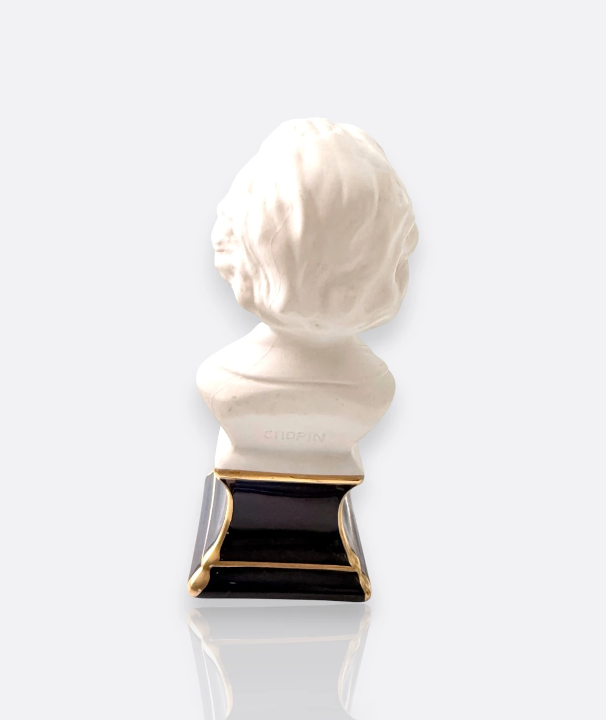 Porcelaines Tharaud Limoges “Chopin” Büstü – Fransız Porselen Koleksiyon Parçası