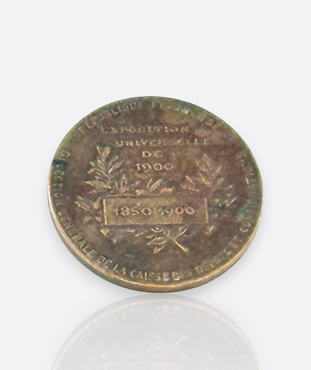 1900 Paris Evrensel Sergisi – Emeklilik Kurumu 50. Yıl Madalyası