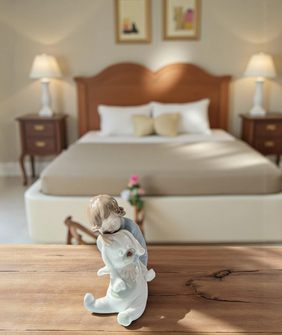 Nao by Lladró – Porselen Figür “Clown Hug” (Palyaçoya Sarılan Çocuk)