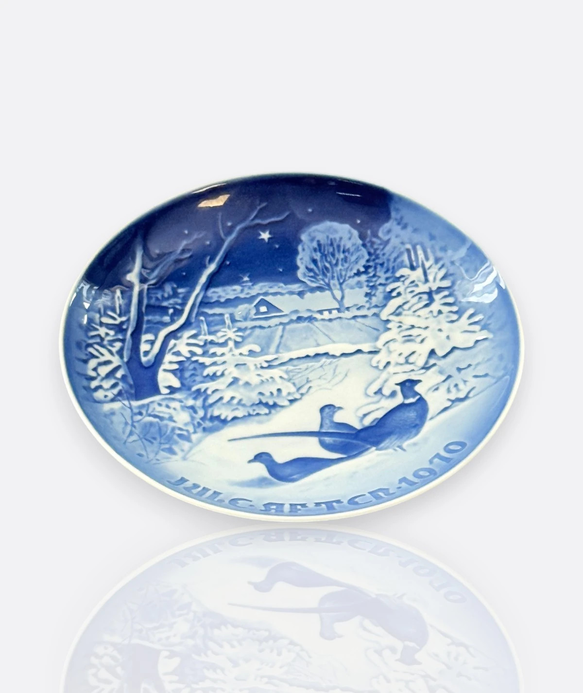 Royal Copenhagen & Bing & Grøndahl – Christmas Plate Koleksiyonu (12 ADET)