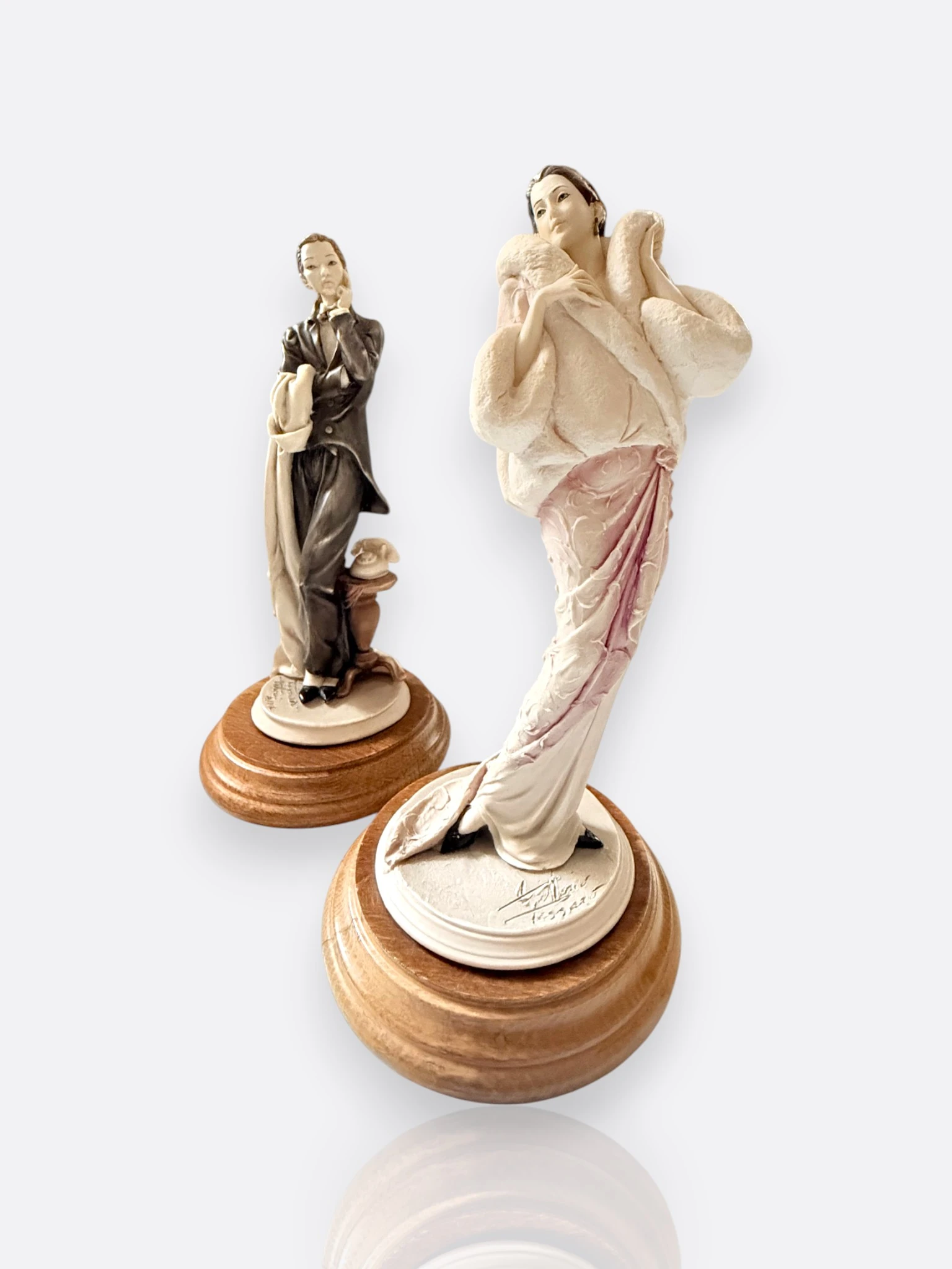 Capodimonte Modern Çiftli Figür  – Hand Painted, Italy