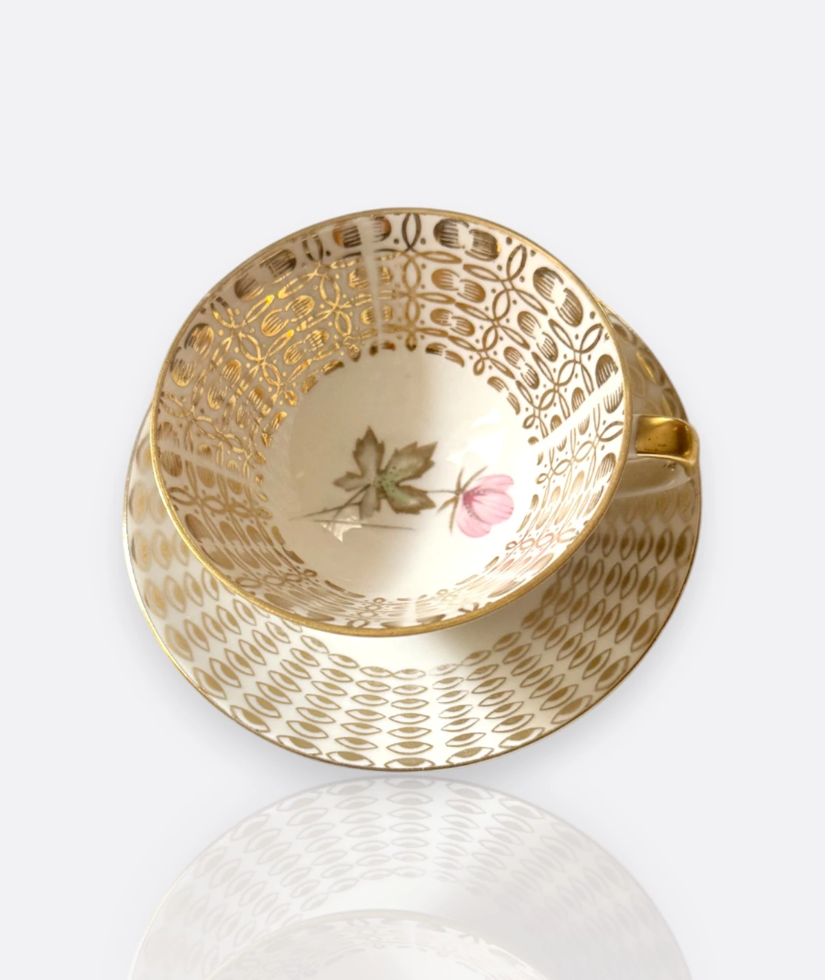 Vintage Bavaria Germany Fincan ve Tabak