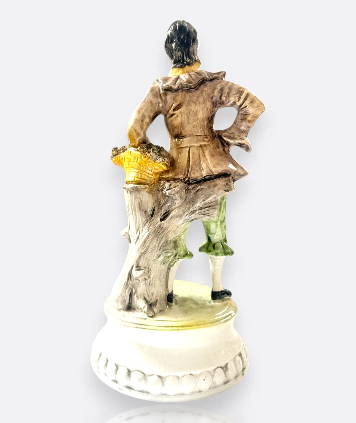 Capodimonte – El Yapımı İtalyan Porselen Erkek Figür