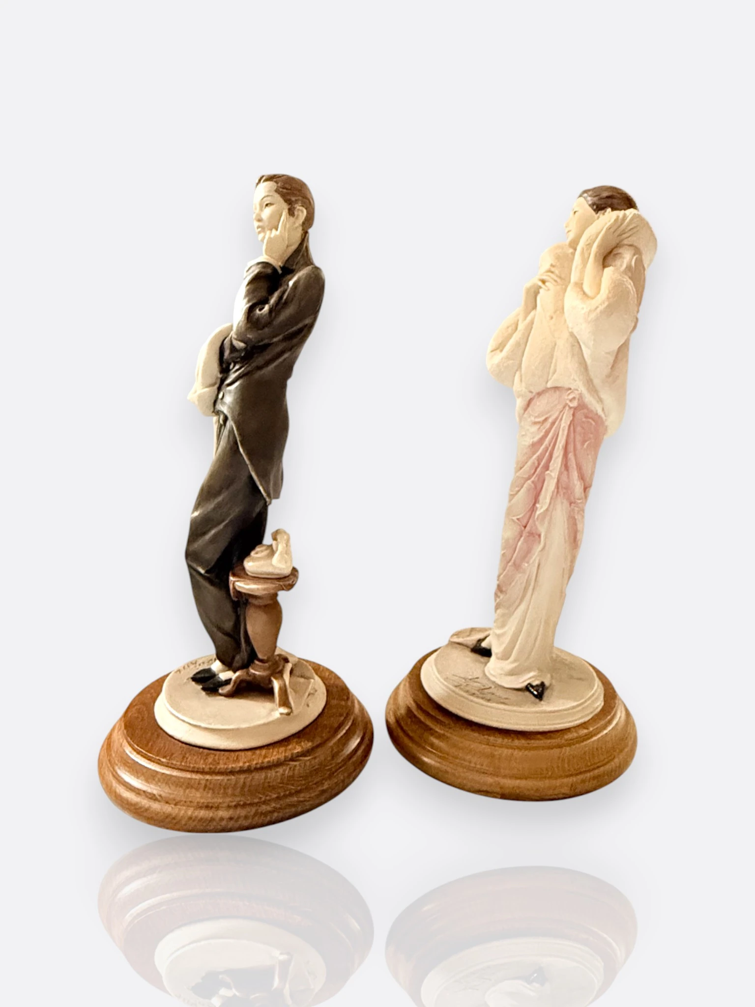 Capodimonte Modern Çiftli Figür  – Hand Painted, Italy