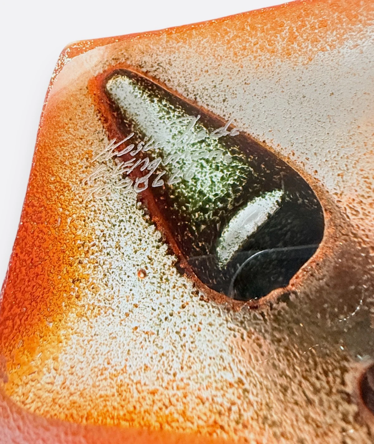 Kosta Boda  Art Glass “High Heel” – İmzalı Cam Heykel