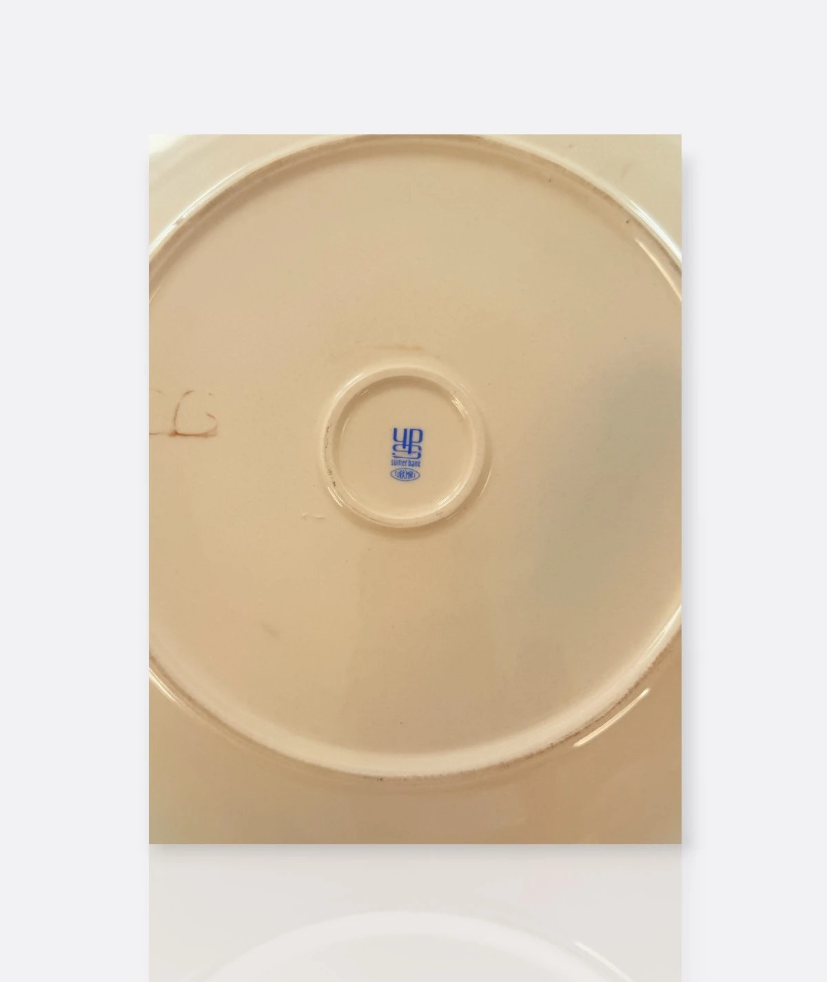 Sümerbank Kütahya – Atatürk Portreli Hatıra Tabağı (1970–1980)