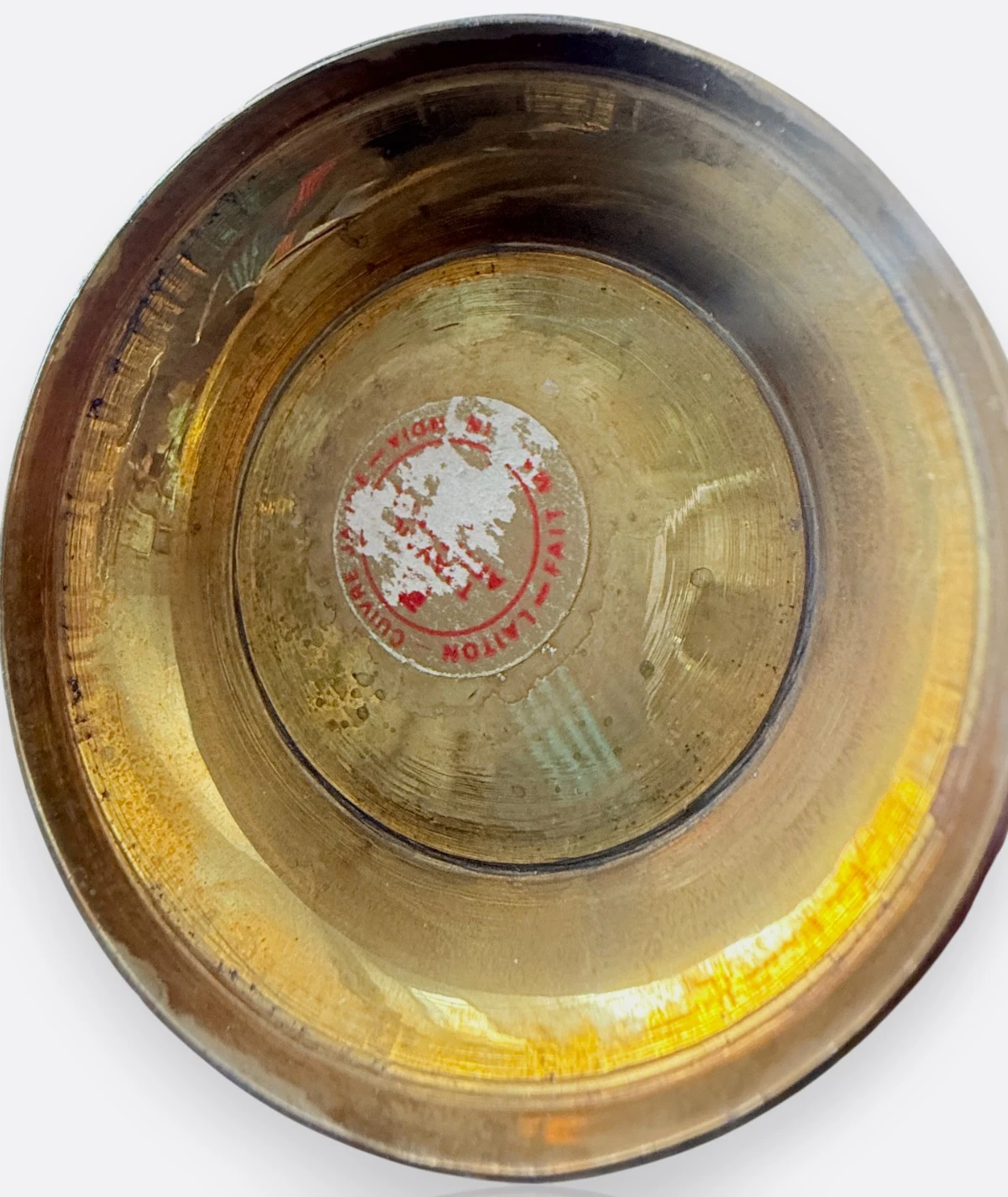 Fransız Pirinç Ölçü Kabı Seti (6’lı) – Cuivre Laiton – Mid Century Kitchen Decor