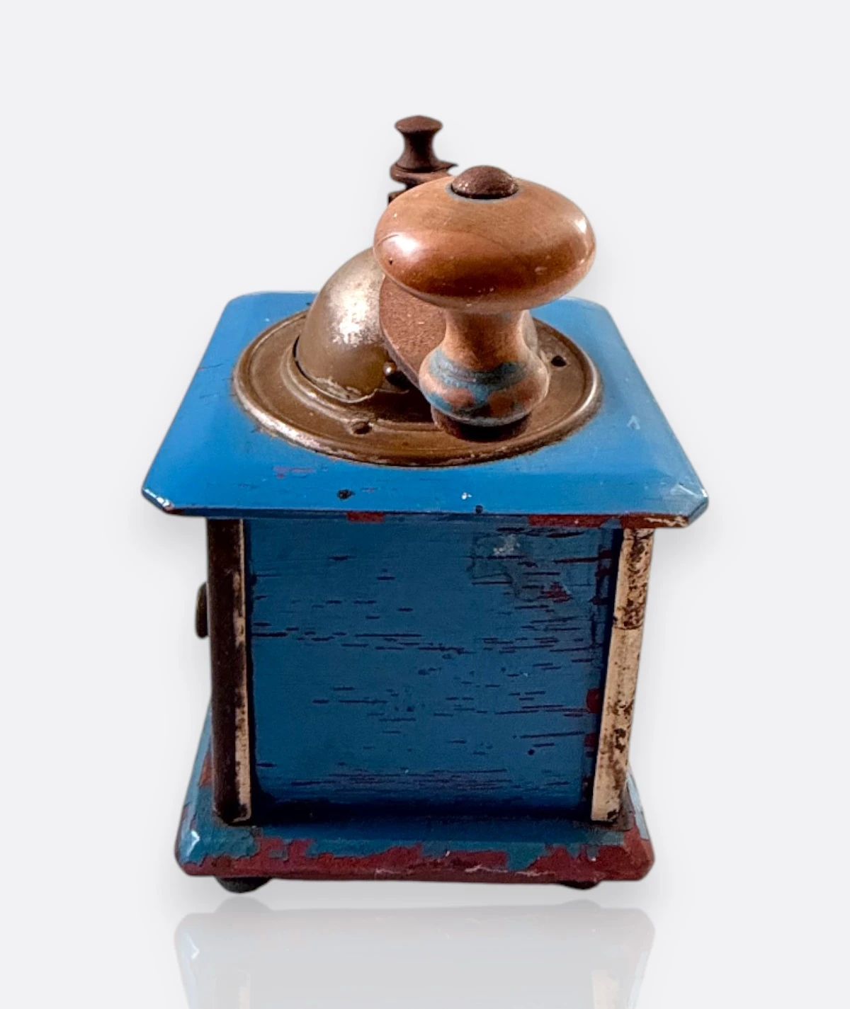 Antika  Peugeot Frères Mavi Kahve Değirmeni – Fransa (1950–1965)