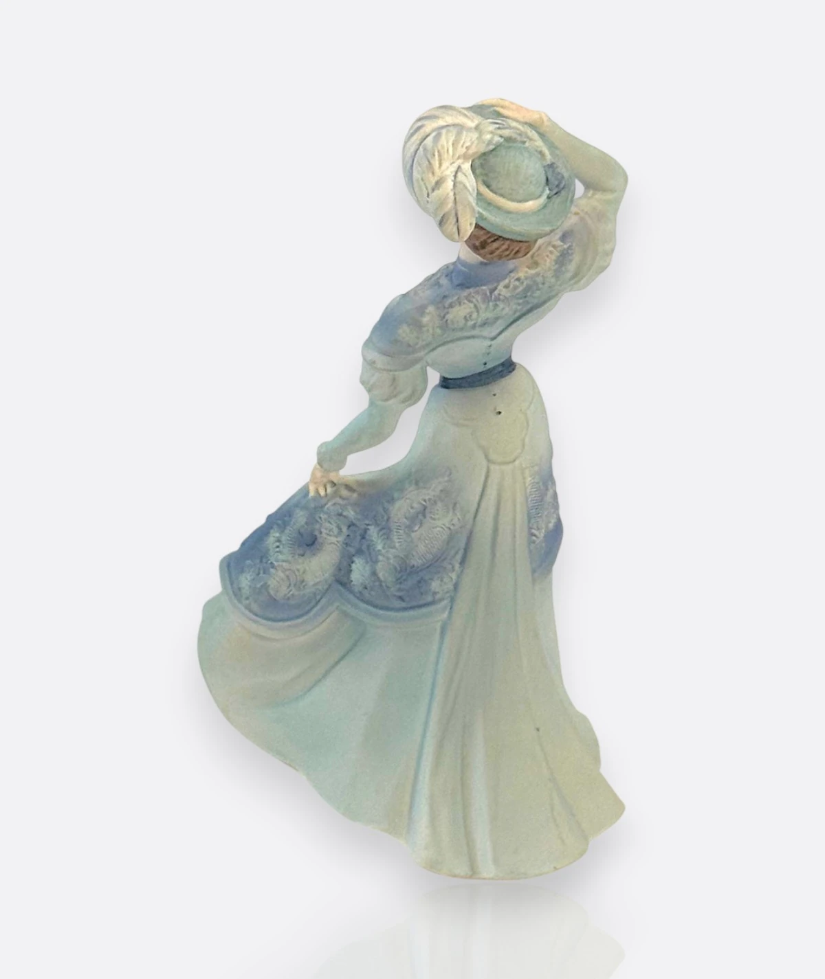 Coalport – Danbury Mint “Victoria” Porselen Figür (Elegant Ladies Collection, İngiltere)