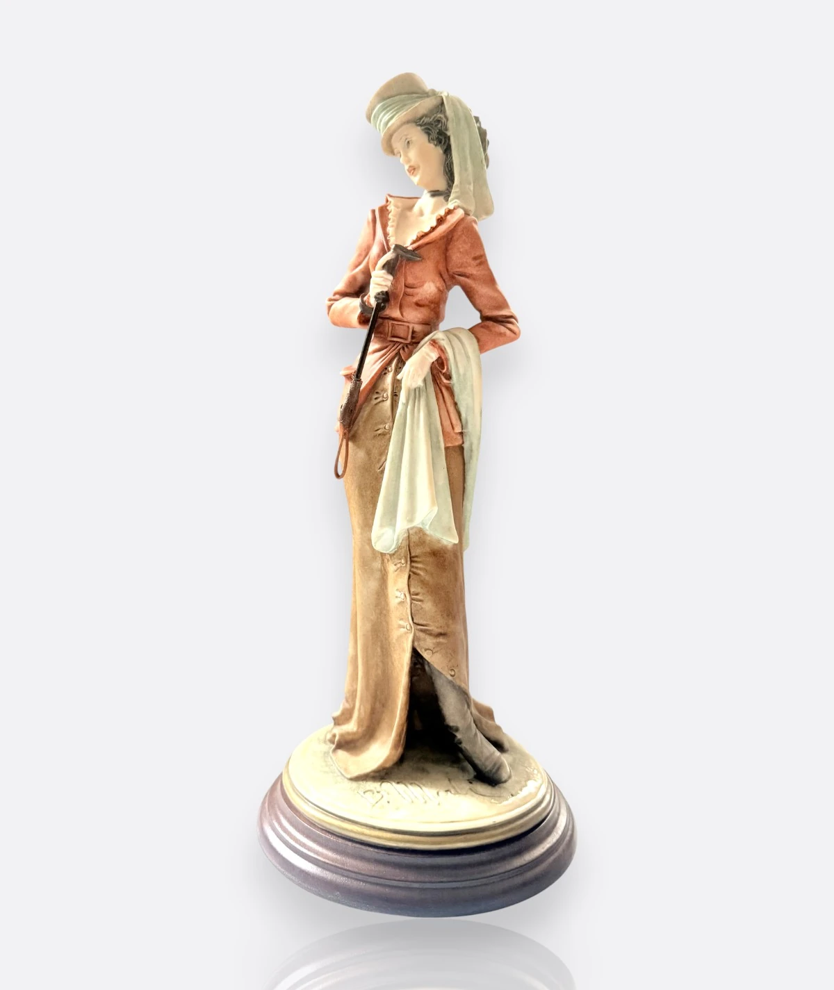 Capodimonte – B. Merli Lady with Parasol (1984, Italy)