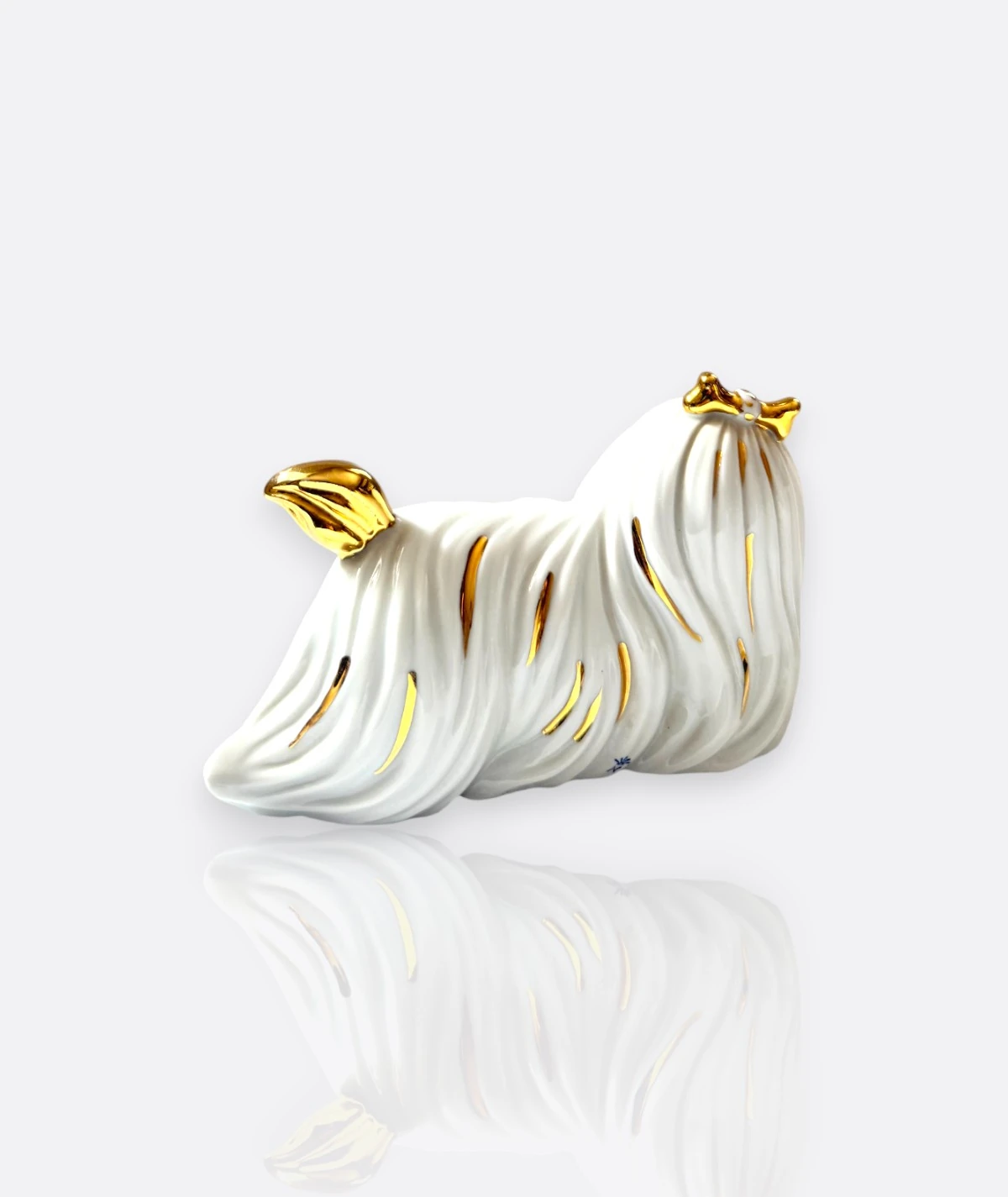 R.G. Collezione – Limoges, Swarovski & Capodimonte Köpek Figür