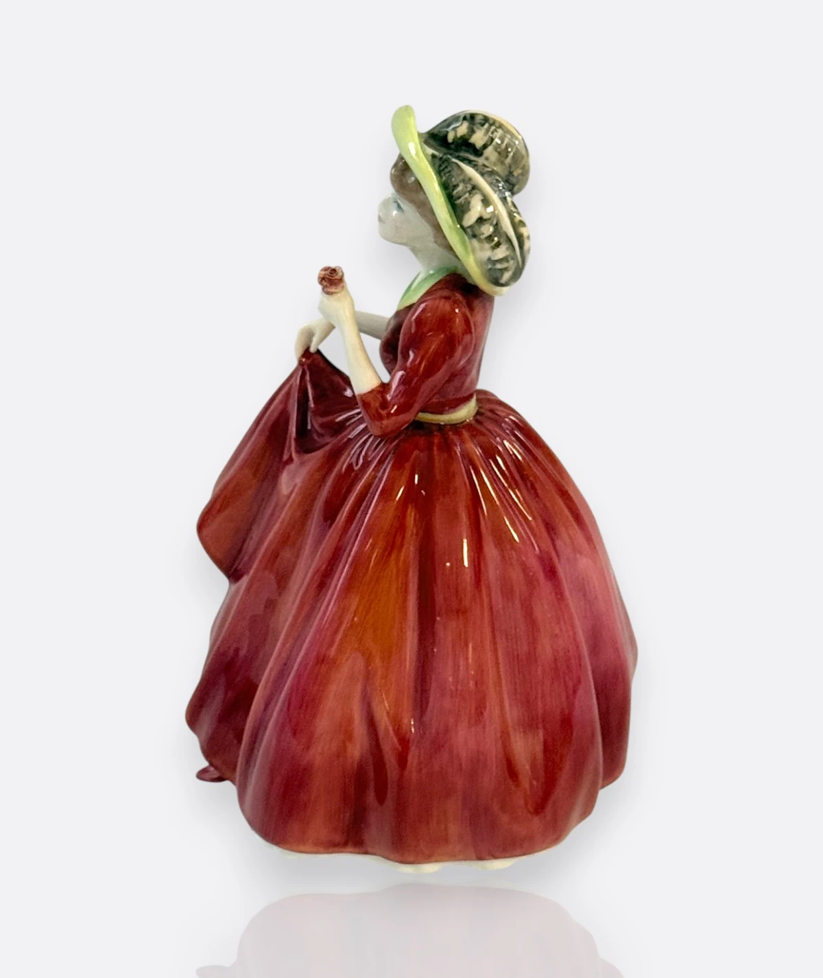 Royal Doulton “A Single Red Rose”  Porselen Figüt HN 3376 – İngiltere, 1992